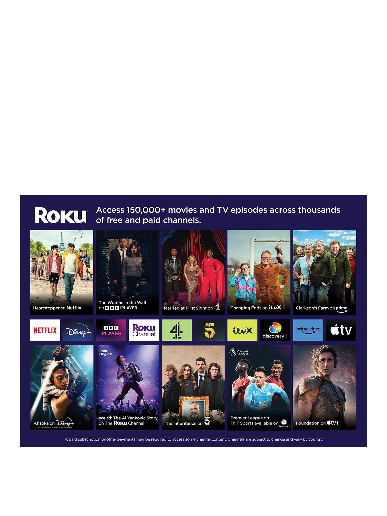 Image 3 of 7 of TCL 40RS550K 40-inch Smart Frameless Full HD LED Roku TV