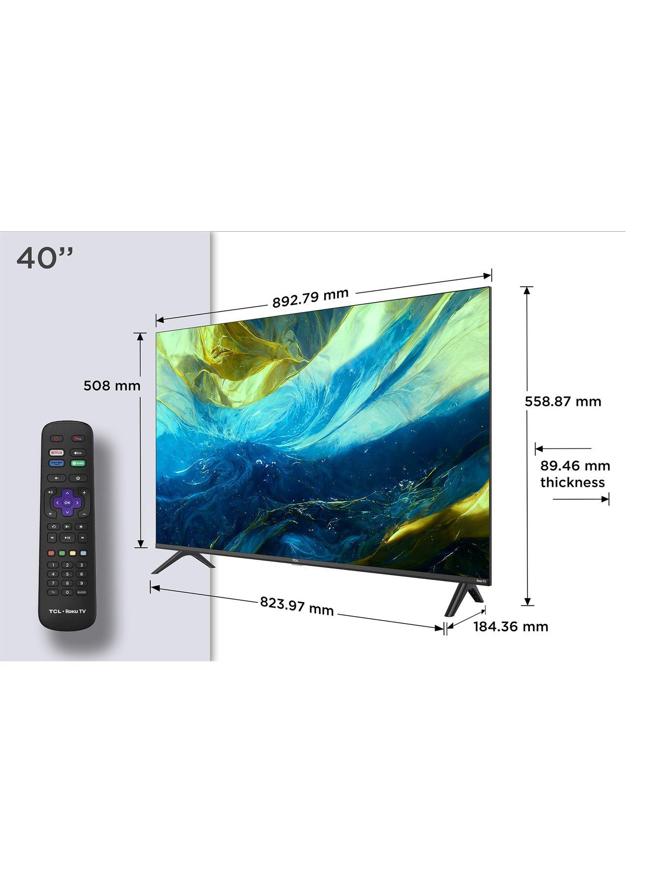 Image 5 of 7 of TCL 40RS550K 40-inch Smart Frameless Full HD LED Roku TV