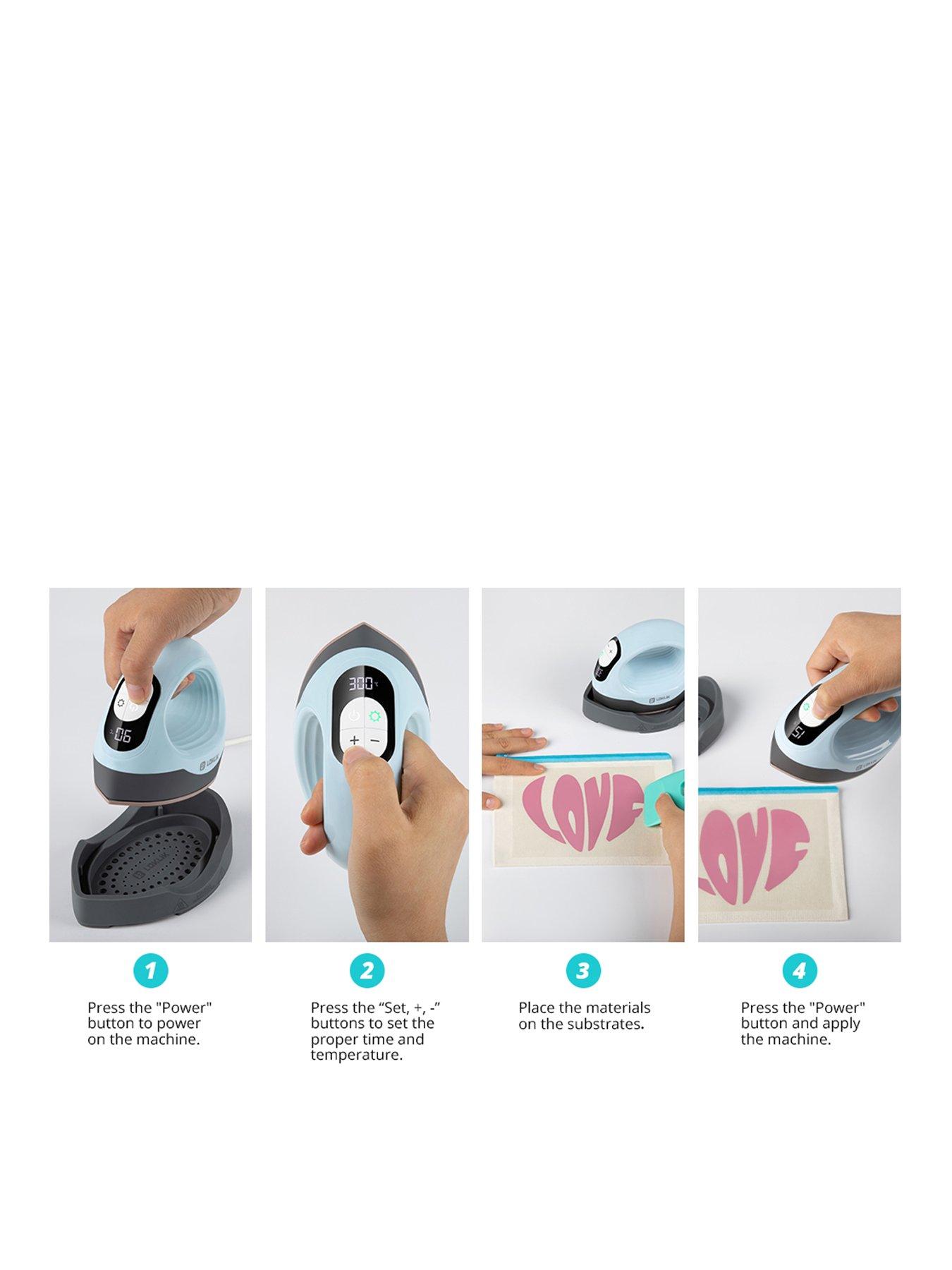 Image 3 of 7 of Loklik Impress Mini 3 Heat Press Lavender Purple
