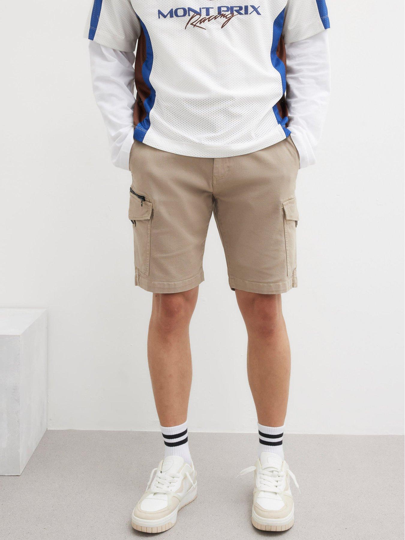 undefined Timberlake Cargo Shorts - Beige