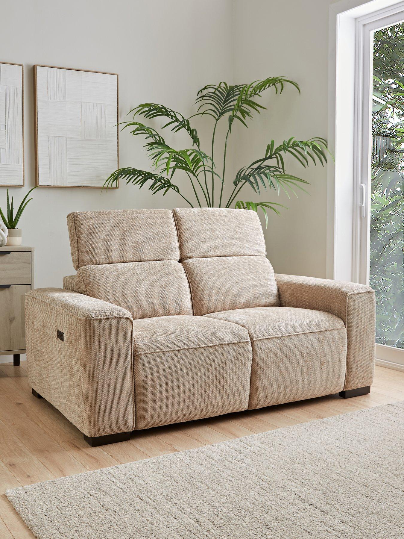 undefined Venosa 2 Seater Power Recliner Fabric Sofa