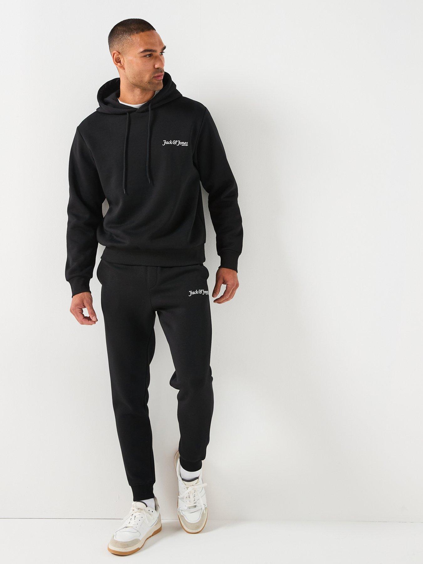 Jack & Jones Yuki Sweat Tracksuit - Black
