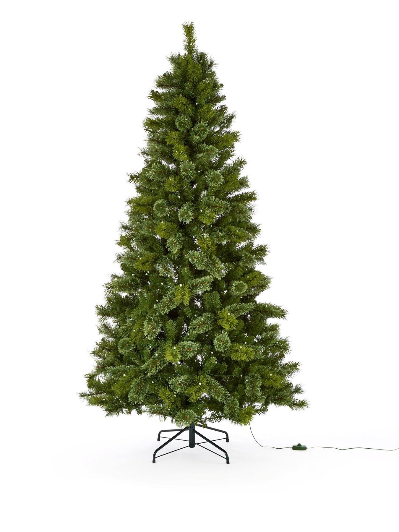 Image 3 of 7 of The Very Collection 7ft Pre Lit Mirabelle Cashmere Tips Christmas Tree