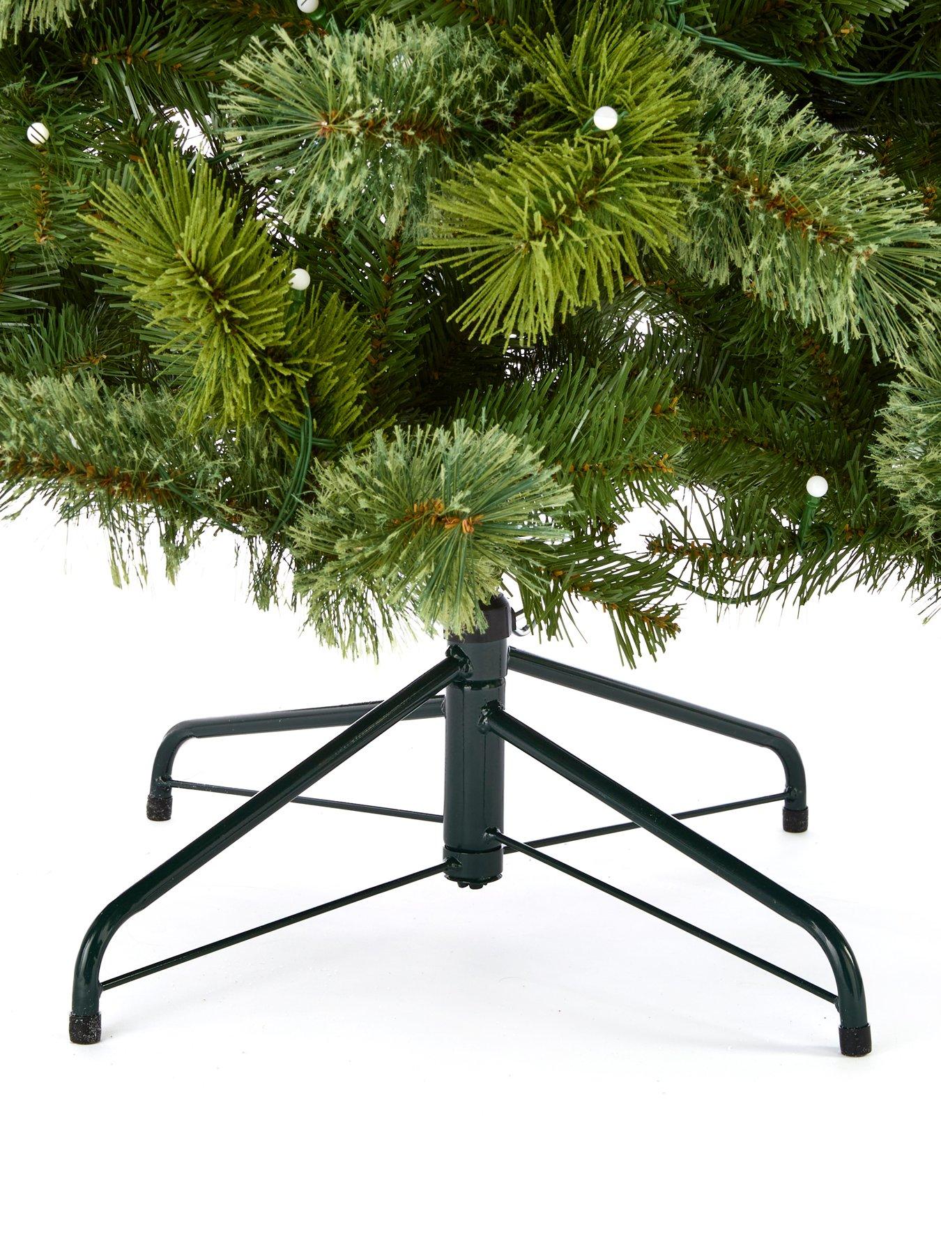 Image 5 of 7 of The Very Collection 7ft Pre Lit Mirabelle Cashmere Tips Christmas Tree