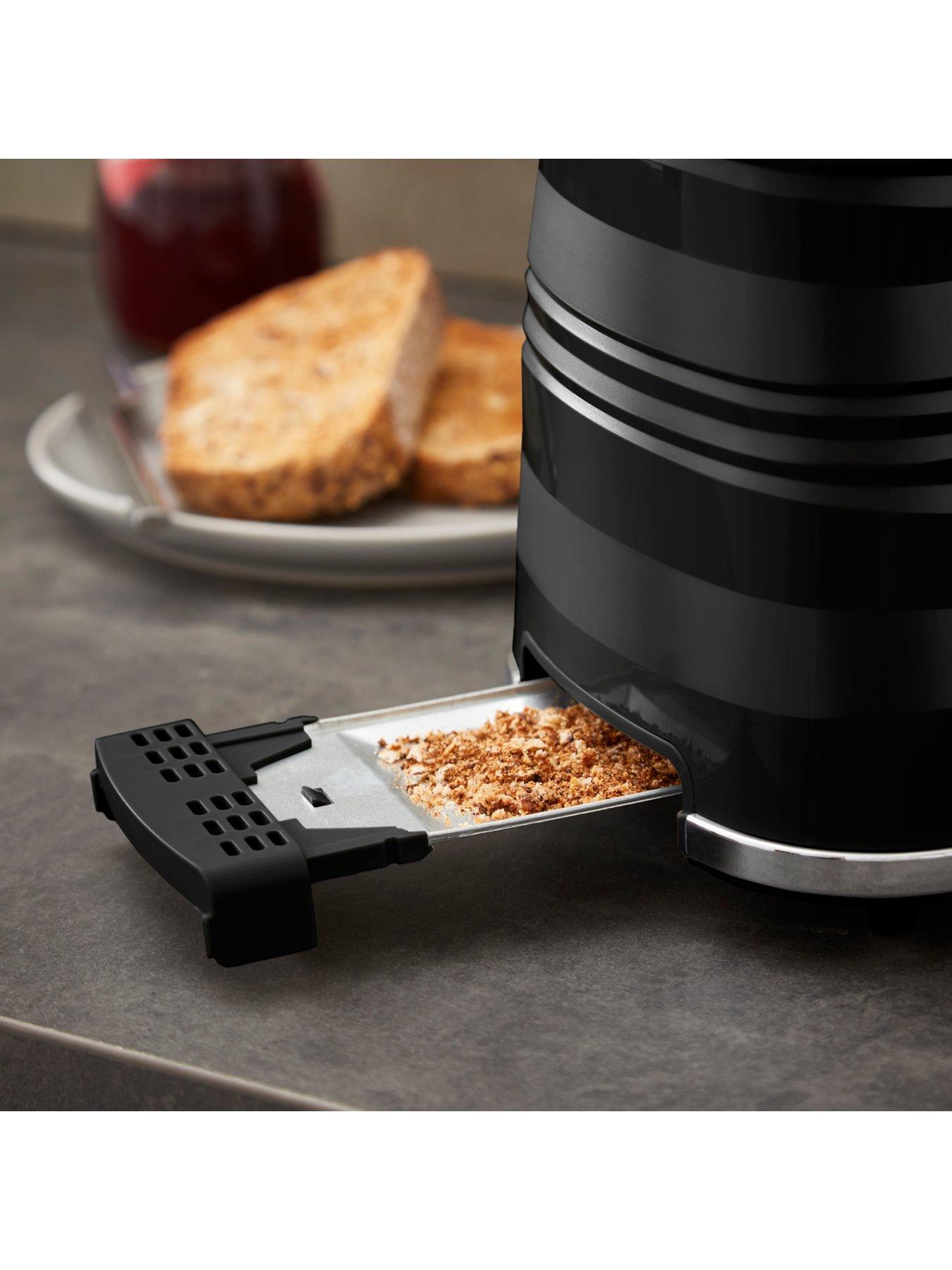 Image 5 of 6 of Swan EEJB245 Symphony 2 Slice Toaster and Kettle Set - Black