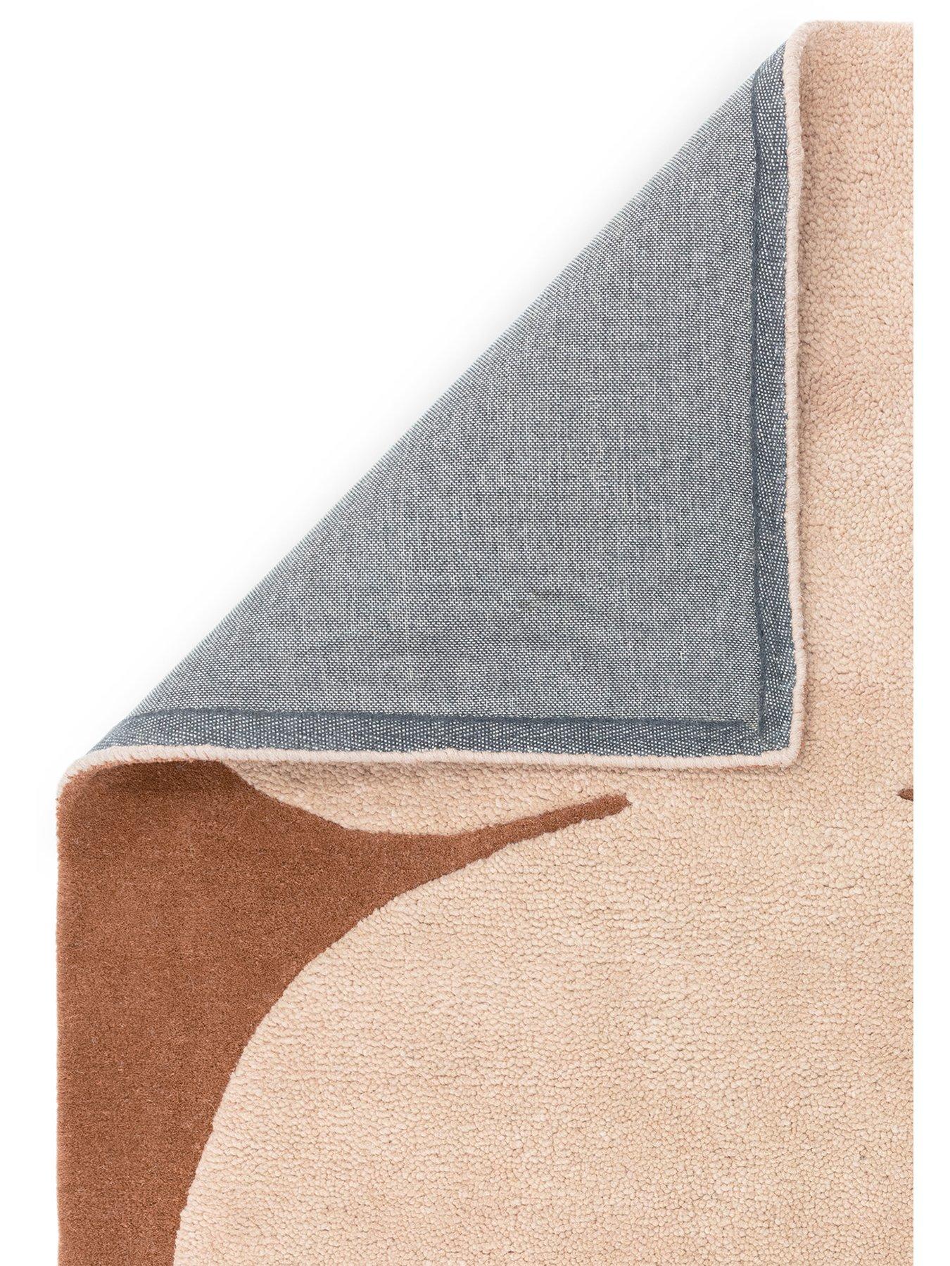 Image 5 of 6 of Asiatic Canvas Pebble Orange Rug