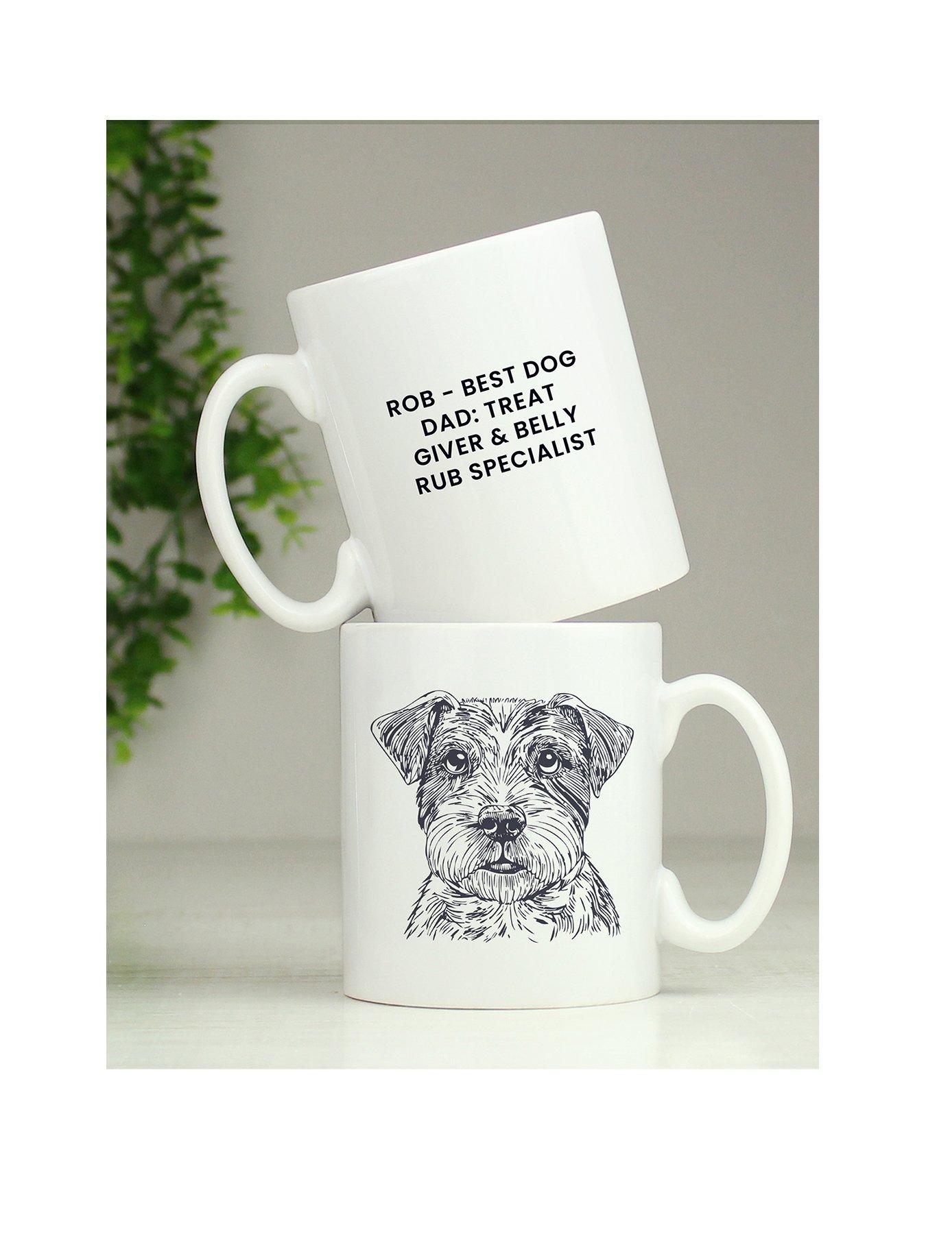 The Personalised Memento Company Personalised Dog Breed Mug