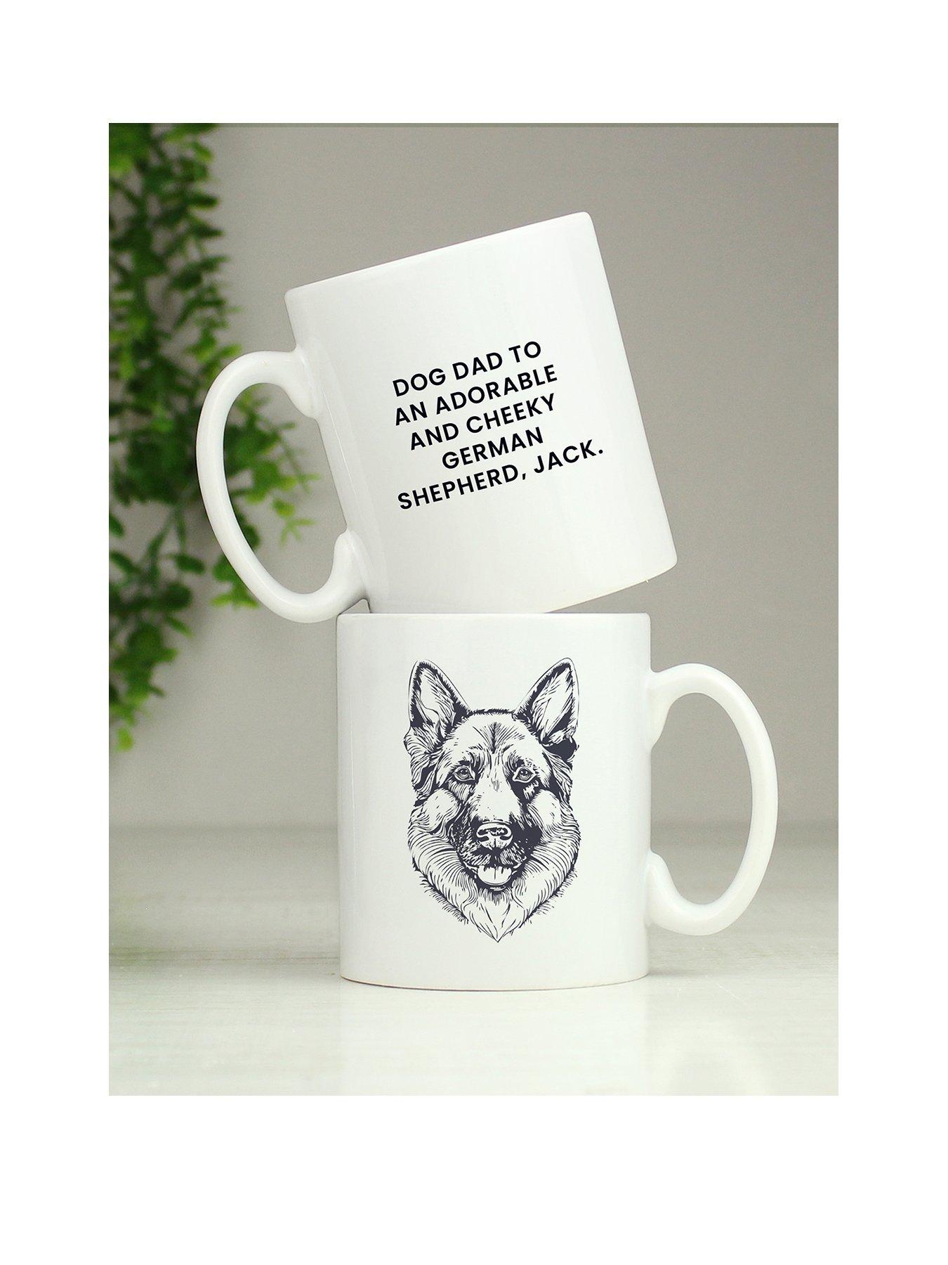 The Personalised Memento Company Personalised Dog Breed Mug
