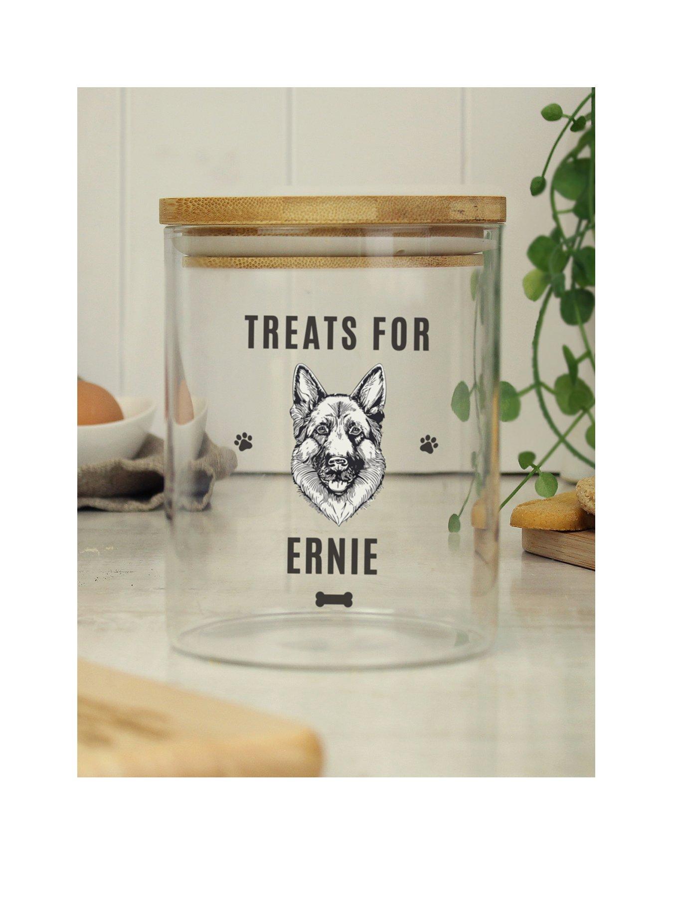 The Personalised Memento Company Personalised Dog Breed Treat Jar