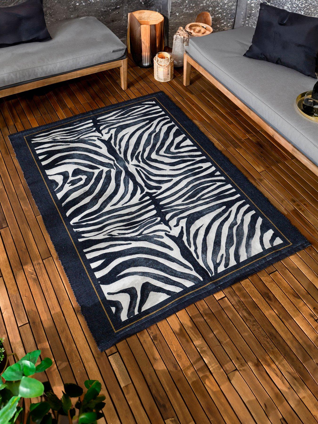 Paoletti Leopardis Zebra Outdoor Rug 120x170