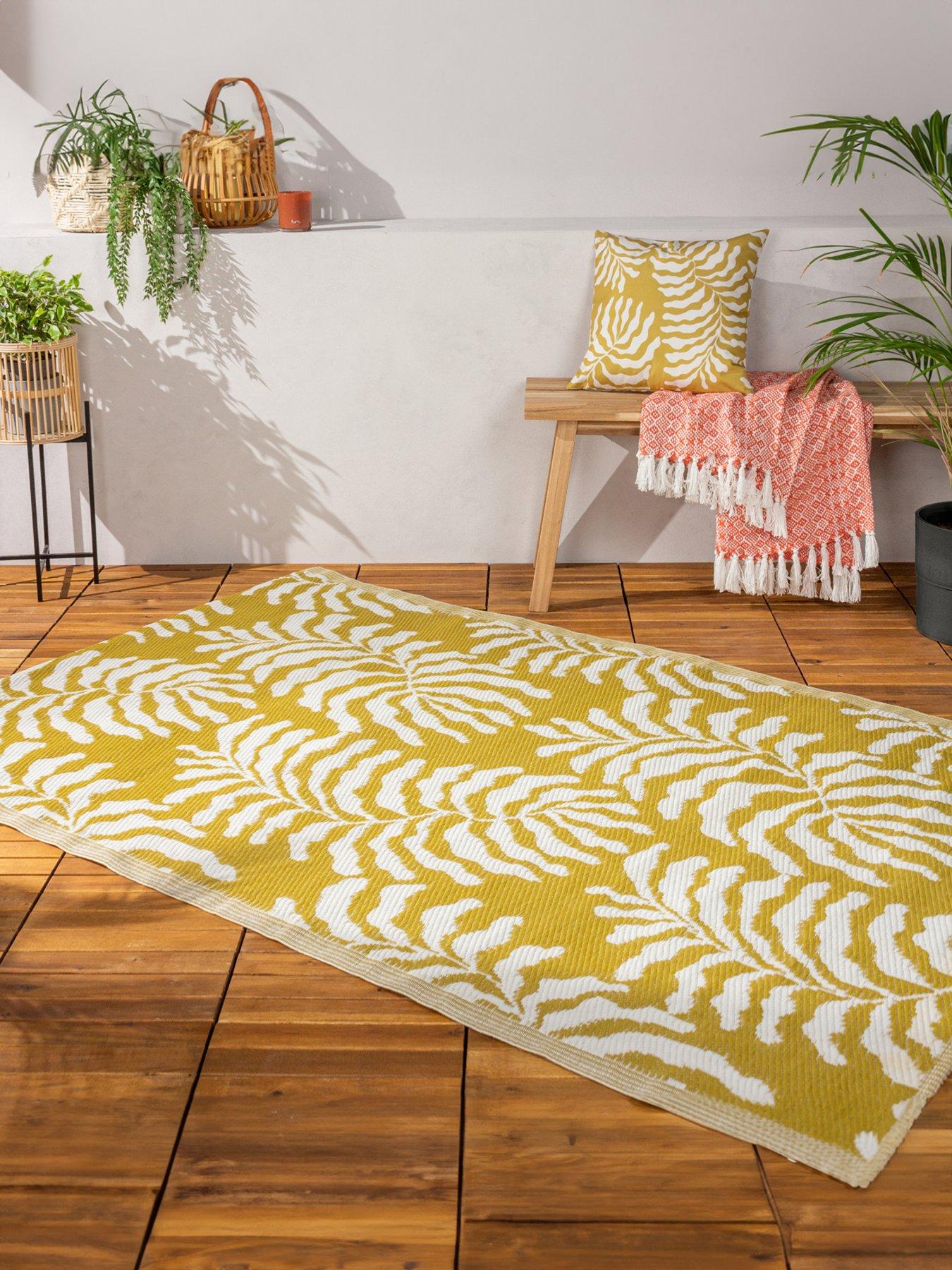 undefined Tocorico Yellow Outdoor Rug 120x180