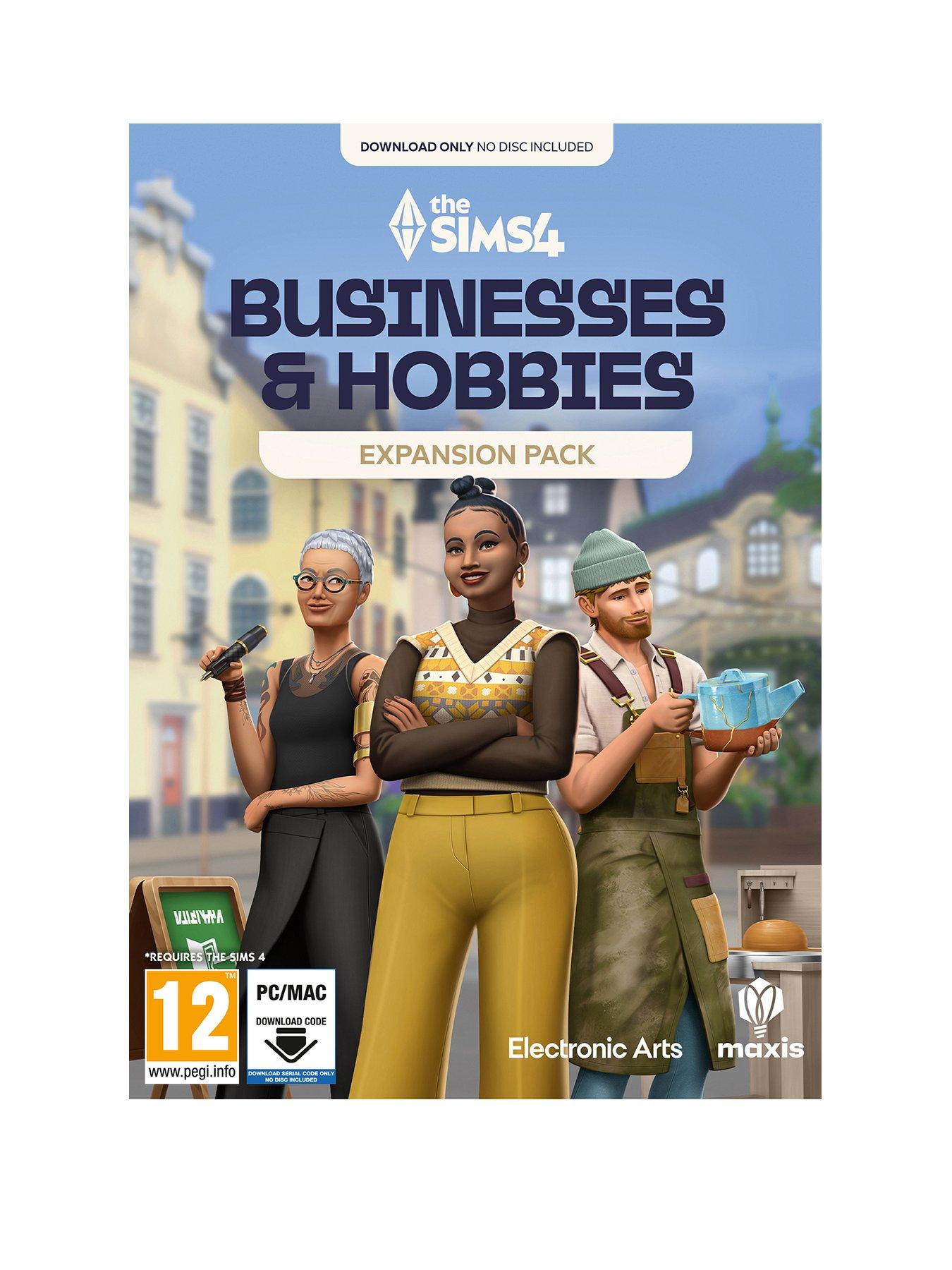 PC Games The Sims™ 4: Businesses  &  Hobbies Expansion Pack