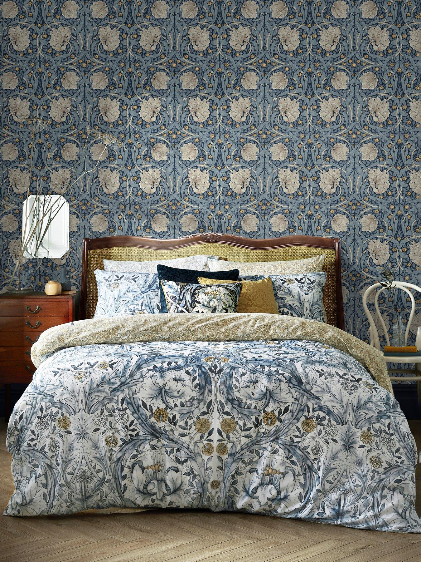 undefined Pimpernel Wallpaper in Blue