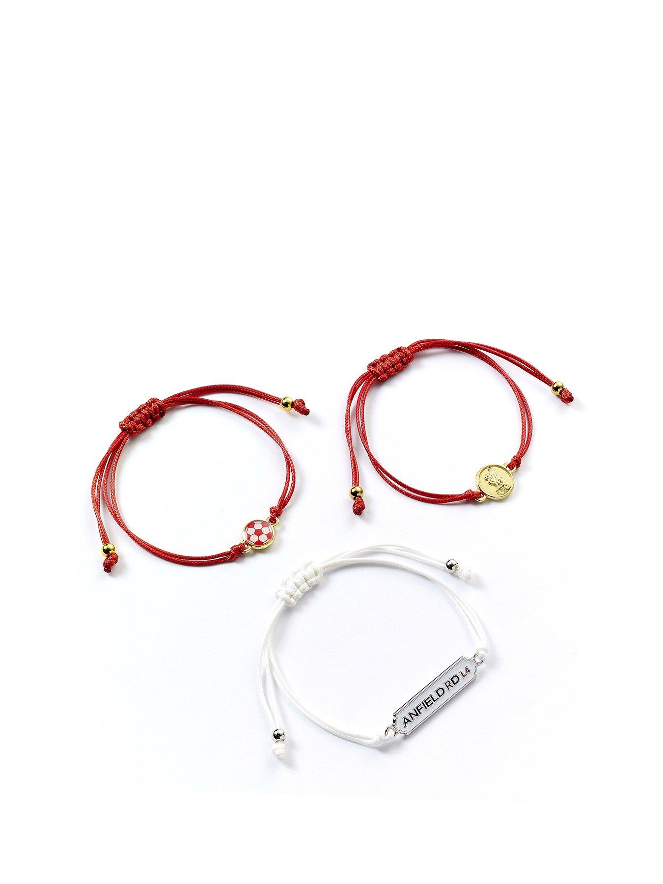 Liverpool FC Liverpool Football Club Friendship Bracelet Set
