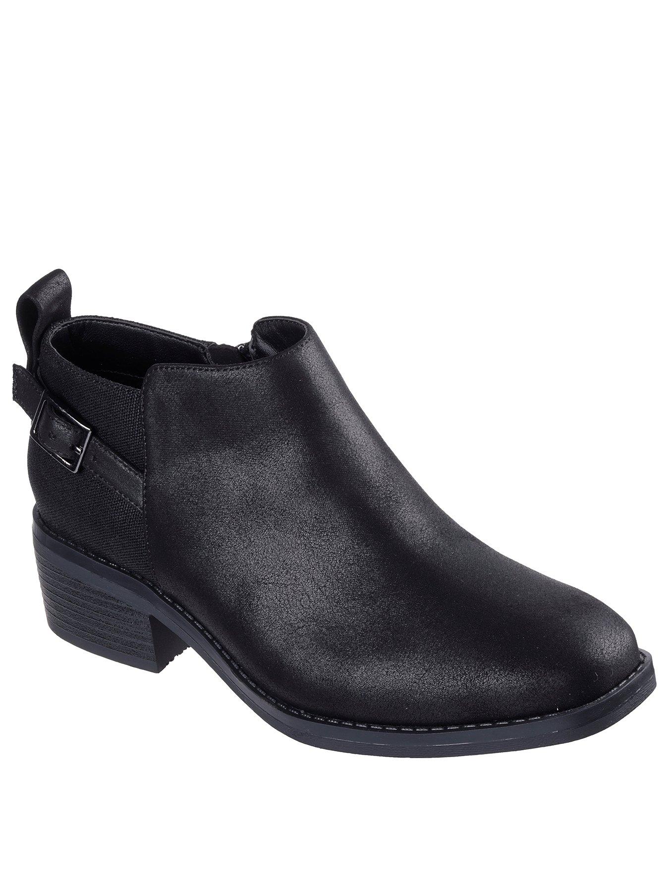 Image 2 of 5 of Skechers Bobs Wander Luxe Boots - Black