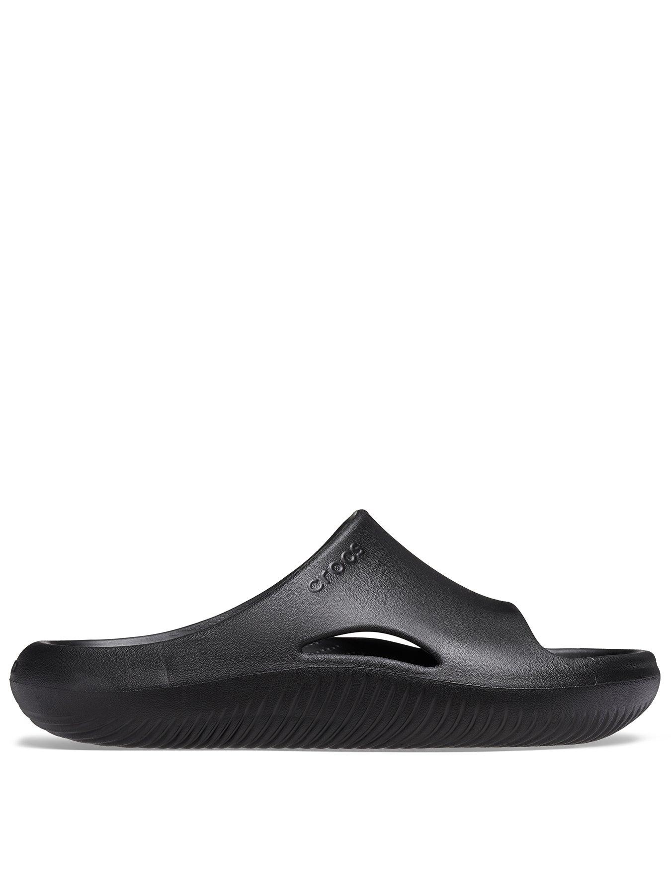 undefined Croc's Mens Mellow Recovery Slide-black