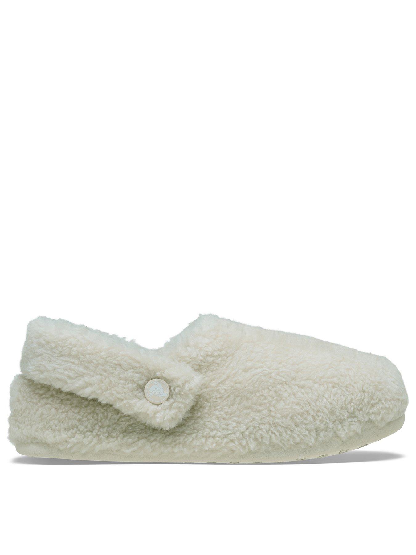 Crocs Crocs Men's Classic Cozzzy Slippers-natural