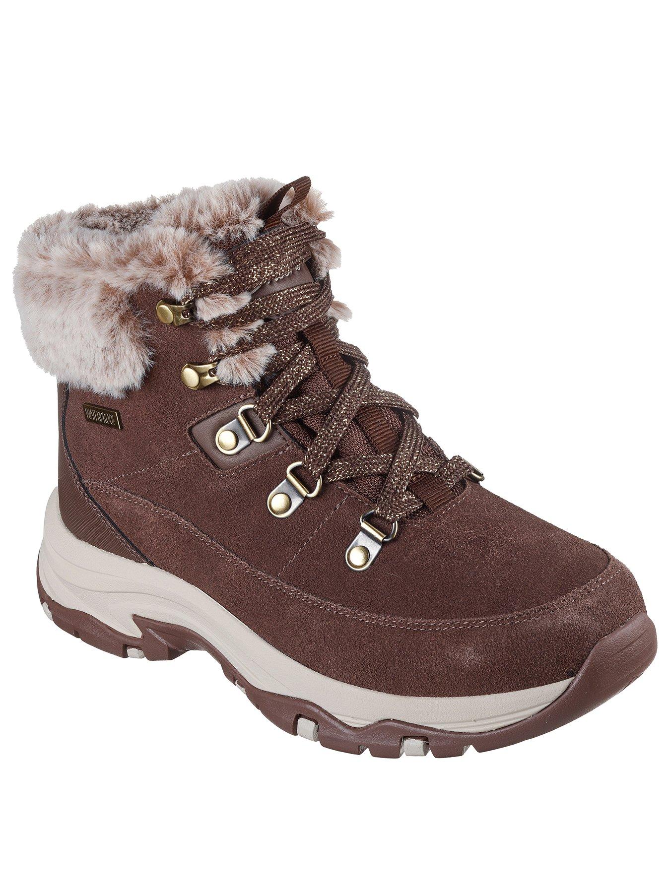 Image 2 of 5 of Skechers Trego Snow Worries Boot - Chocolate