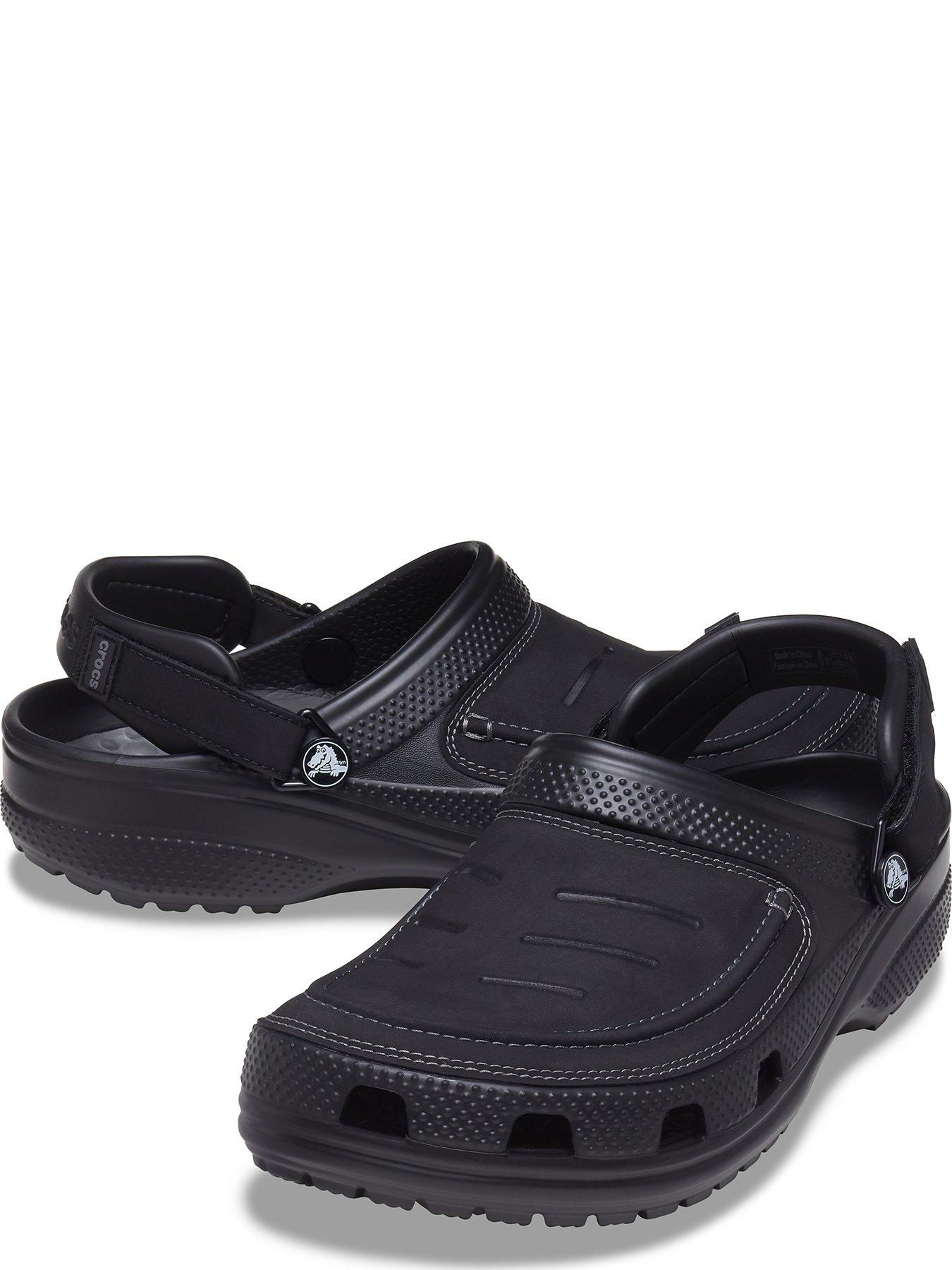 Crocs Men's Yukon Lite Ride Clog Sandal - Black | Very