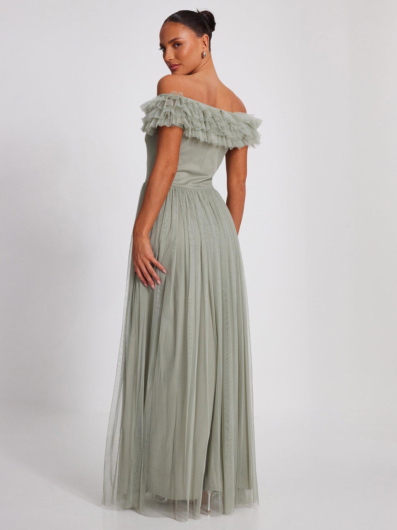 quiz sage green bridesmaid dresses Mismatched Bridesmaid Gowns