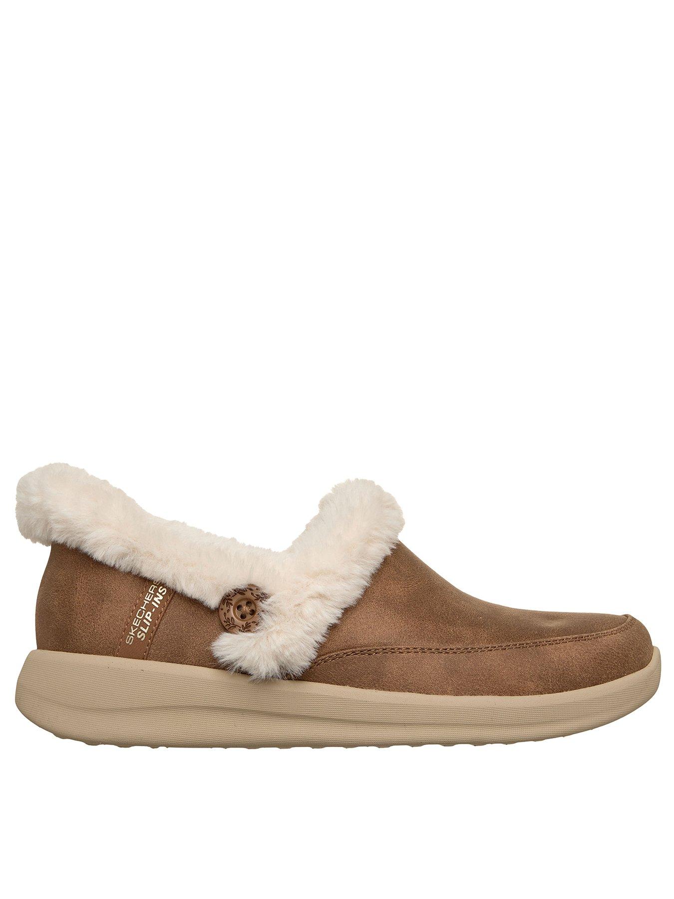 Skechers Cozy Escape   Slipper - Chestnut
