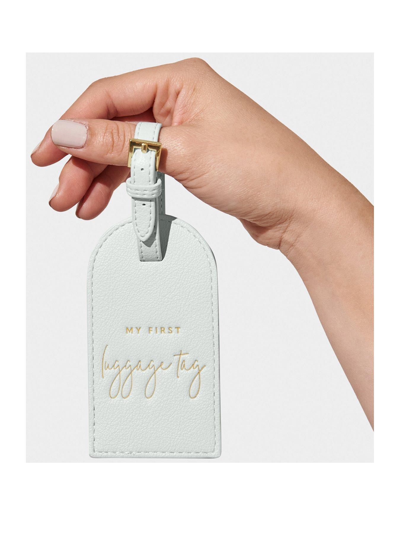 Katie Loxton MY FIRST LUGGAGE TAG , Blue