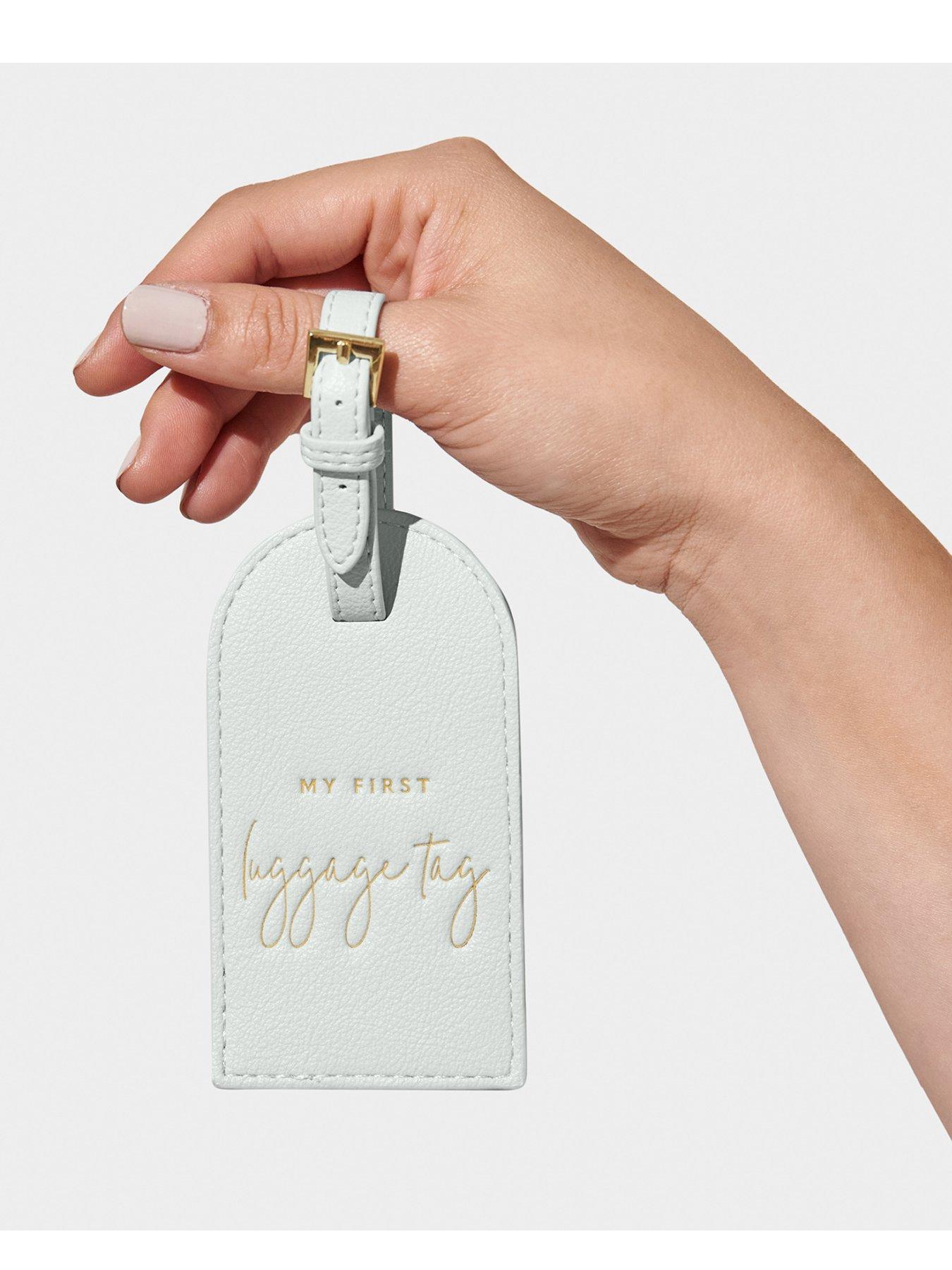 Katie Loxton MY FIRST LUGGAGE TAG , Blue
