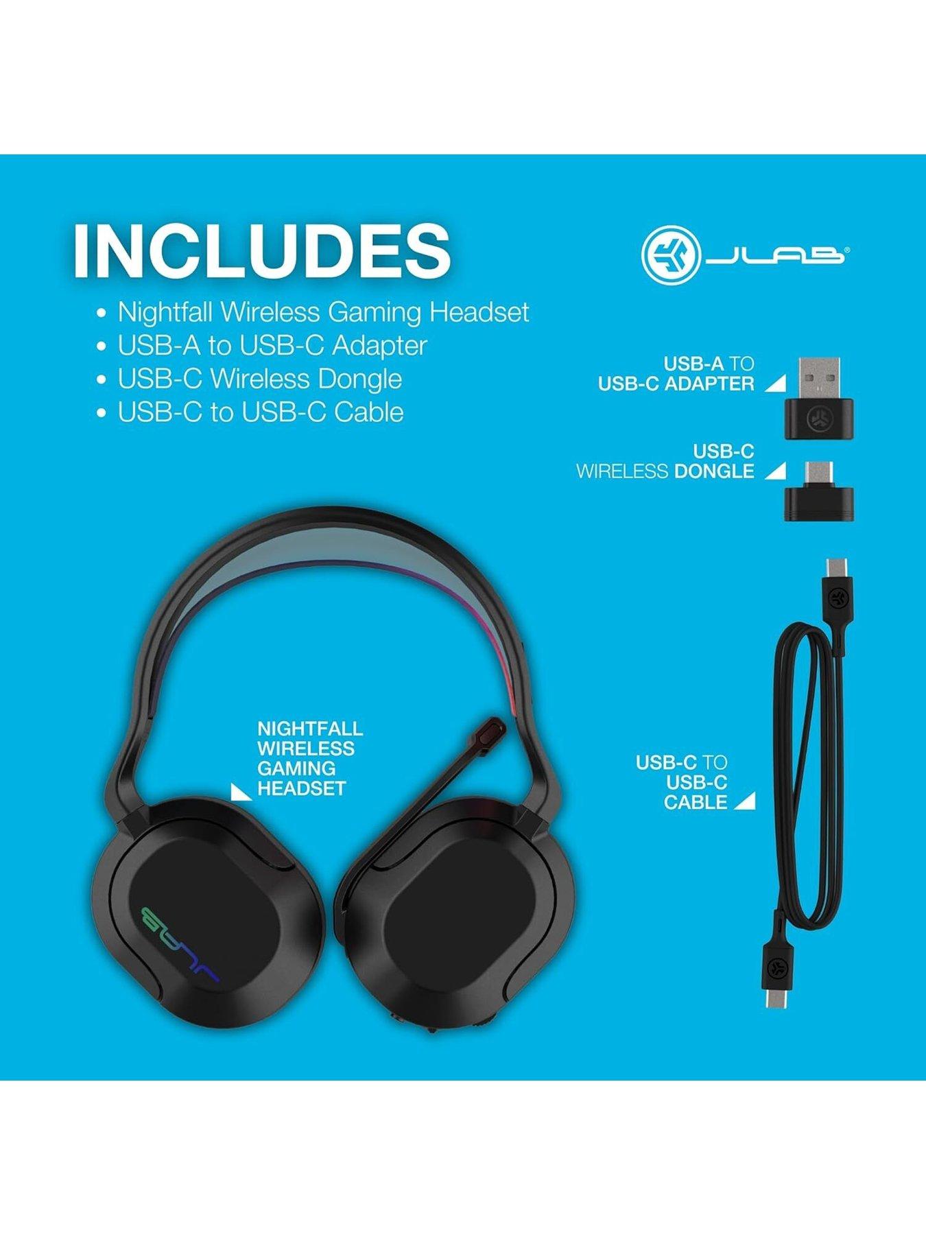 Image 4 of 7 of JLab Nightfall Wireless Gaming Headset