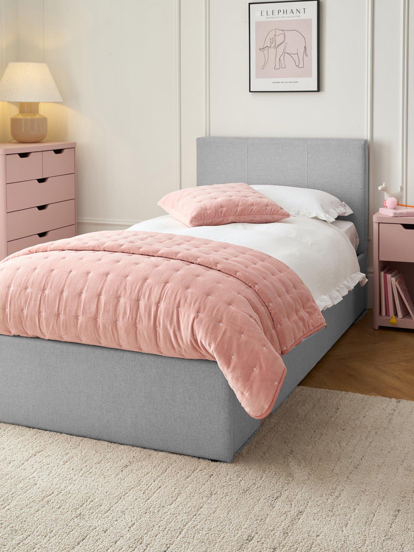 Very Home Riley Lift Up Single Bed with Mattress Options (Buy  &  SAVE!) - FSC® Certified