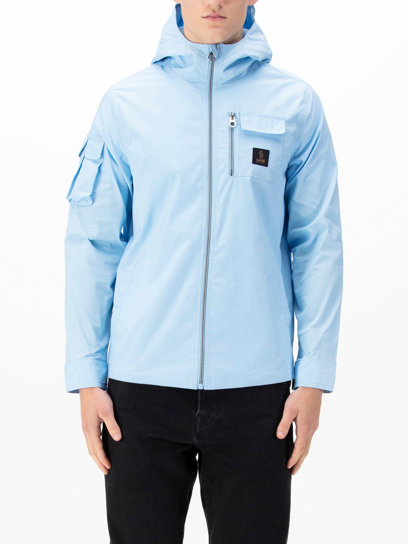 Image 1 of 6 of Luke 1977 Nepal Hooded Jacket - Blue