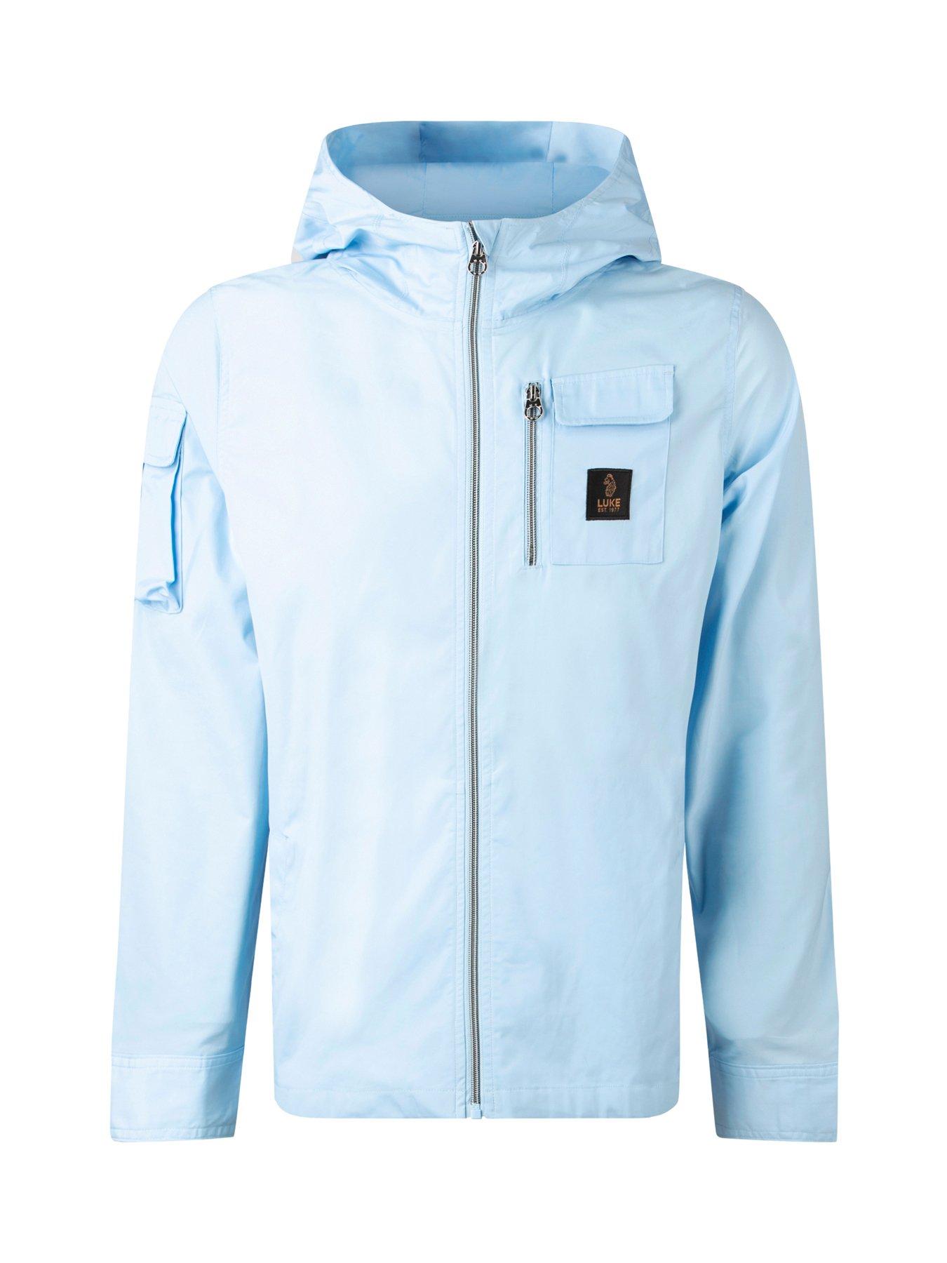Image 4 of 6 of Luke 1977 Nepal Hooded Jacket - Blue