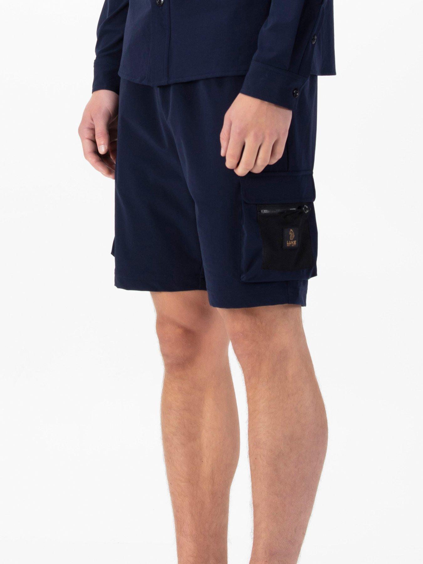 Image 3 of 6 of Luke 1977 Optimize Woven Shorts - Navy