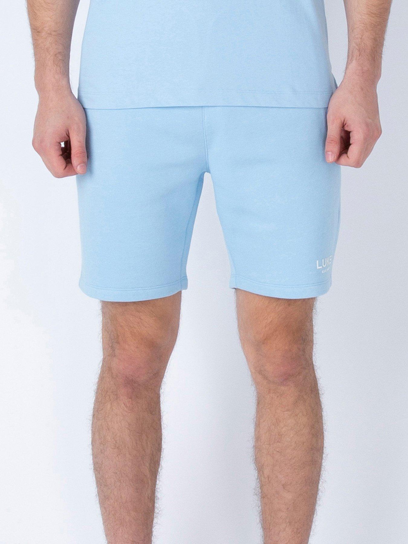 undefined Staggering Sweat Shorts - Blue