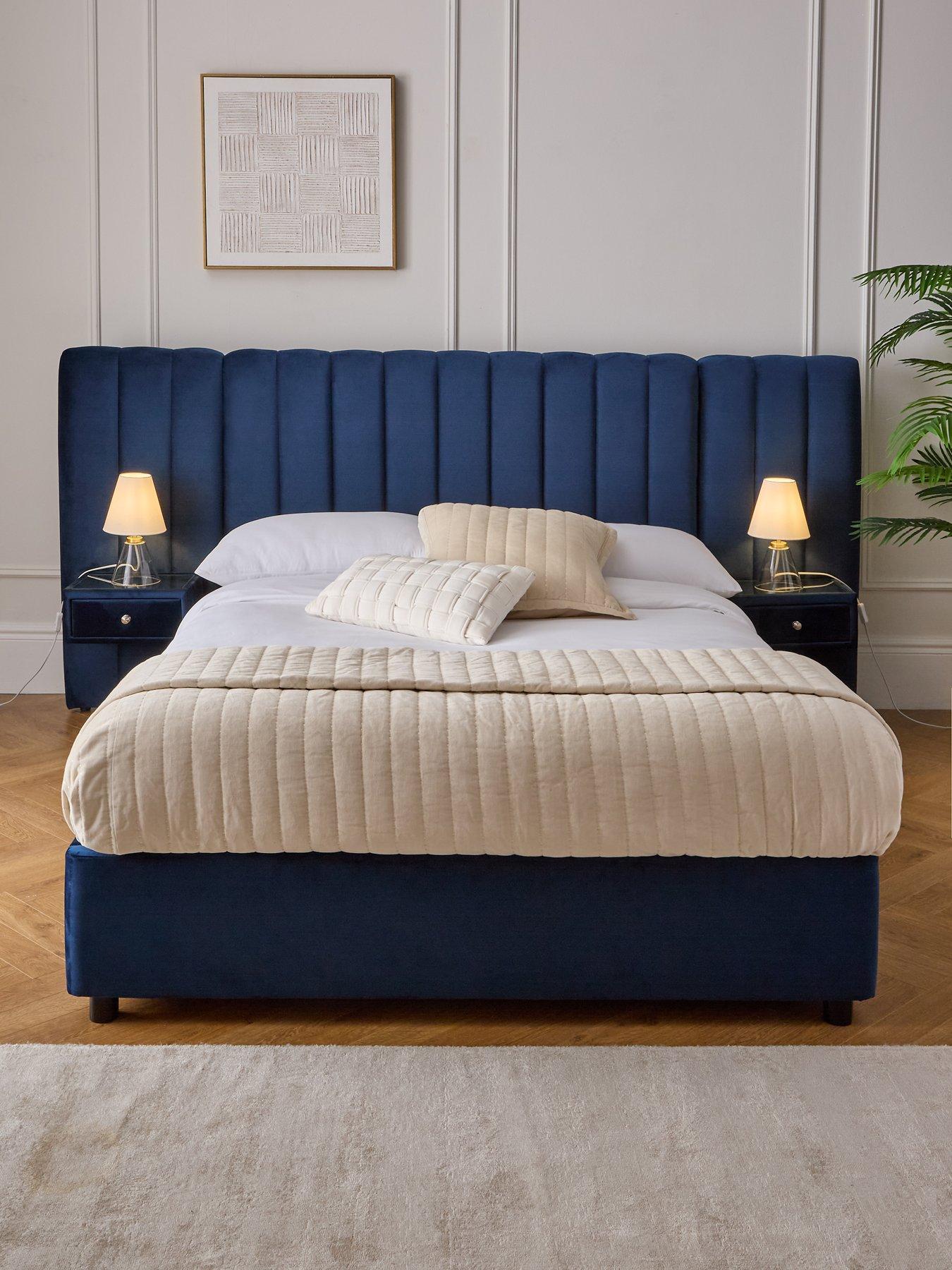 Image 1 of 7 of Very Home Amaya Double Bed (side Tables) - FSC&reg; Certified