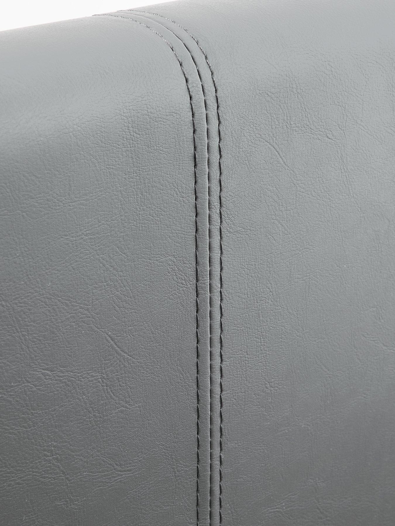 Image 7 of 7 of The Very Collection Marston Faux Leather Side Lift Up Storage Ottoman Bed with Mattress Options (Buy and SAVE!) - Grey - FSC&reg; Certified