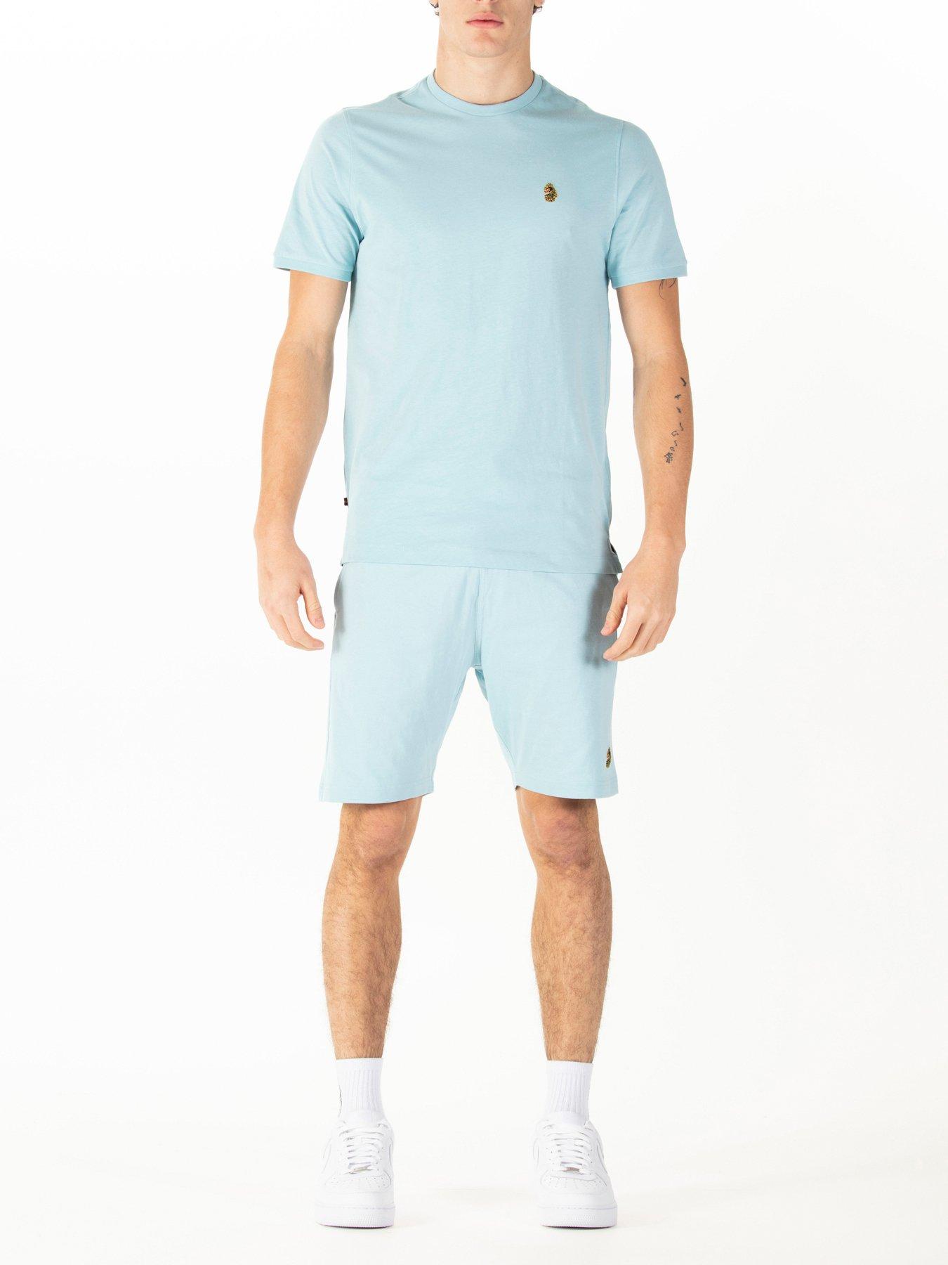 Image 1 of 4 of Luke 1977 Traff T-shirt And Short Set - Blue