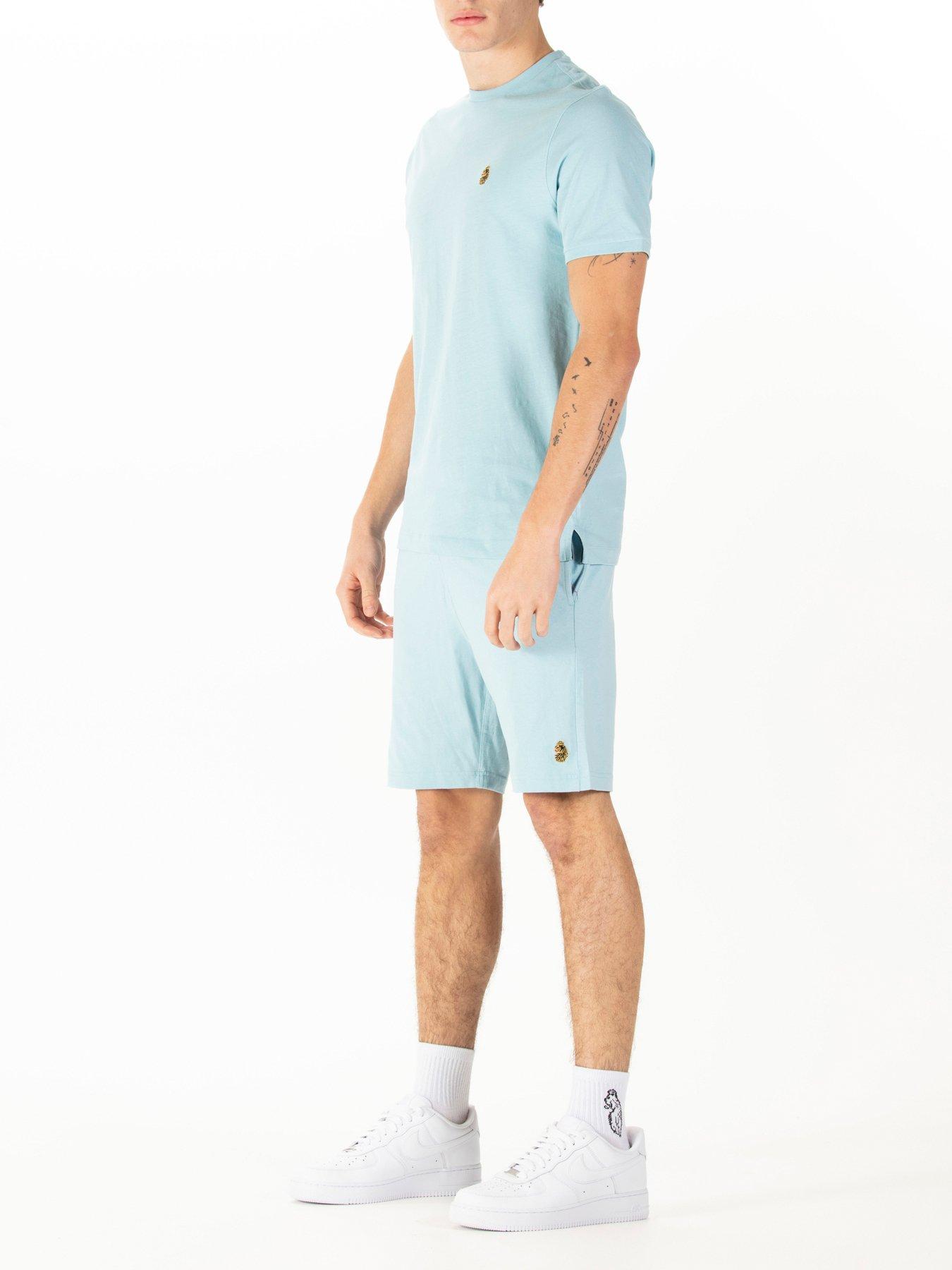Image 3 of 4 of Luke 1977 Traff T-shirt And Short Set - Blue