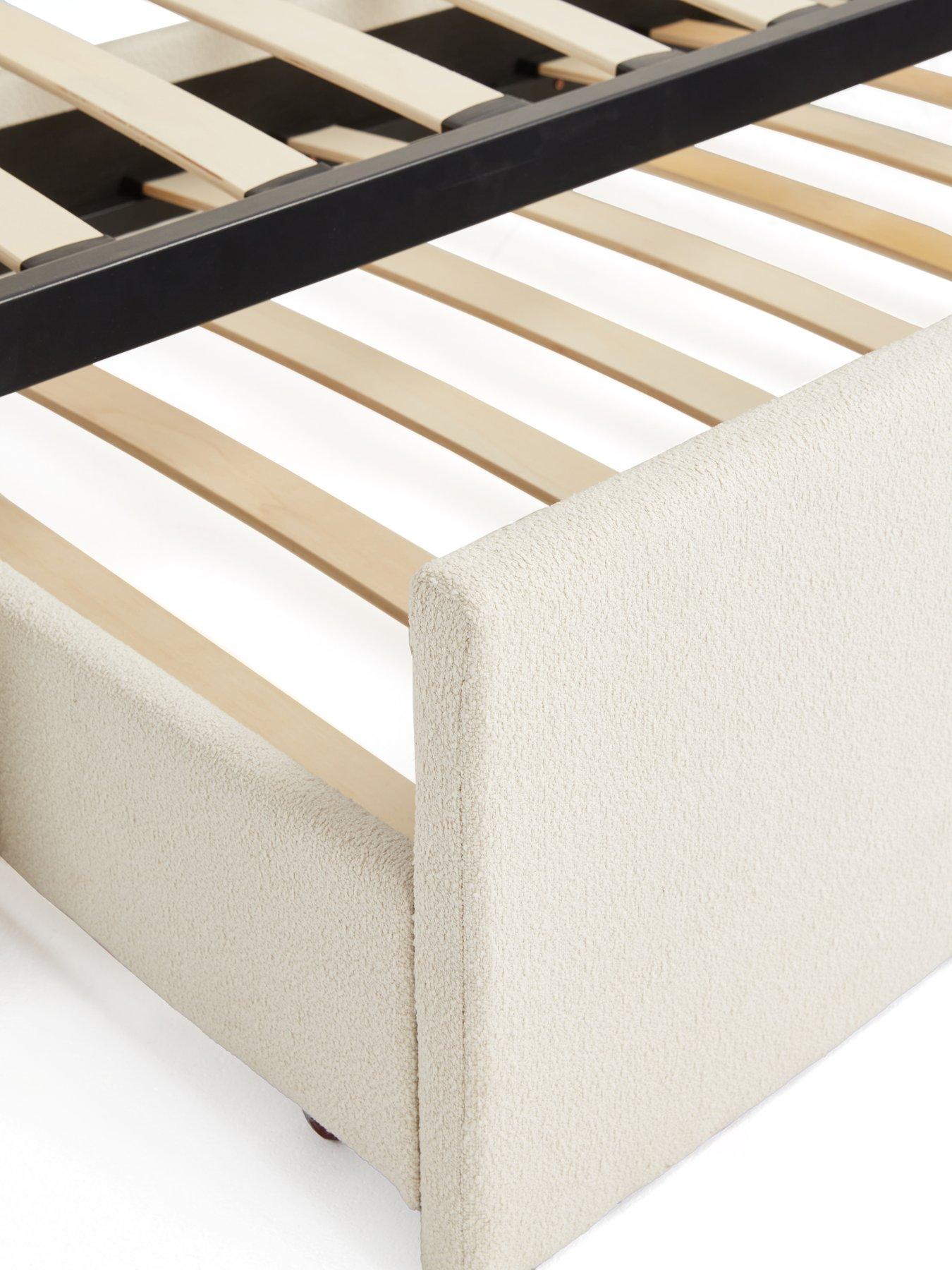 Image 5 of 7 of The Very Collection Floren Boucle Day Bed with Low Level Trundle and Mattress Options (Buy &amp; SAVE!)&nbsp;- FSC&reg; Certified