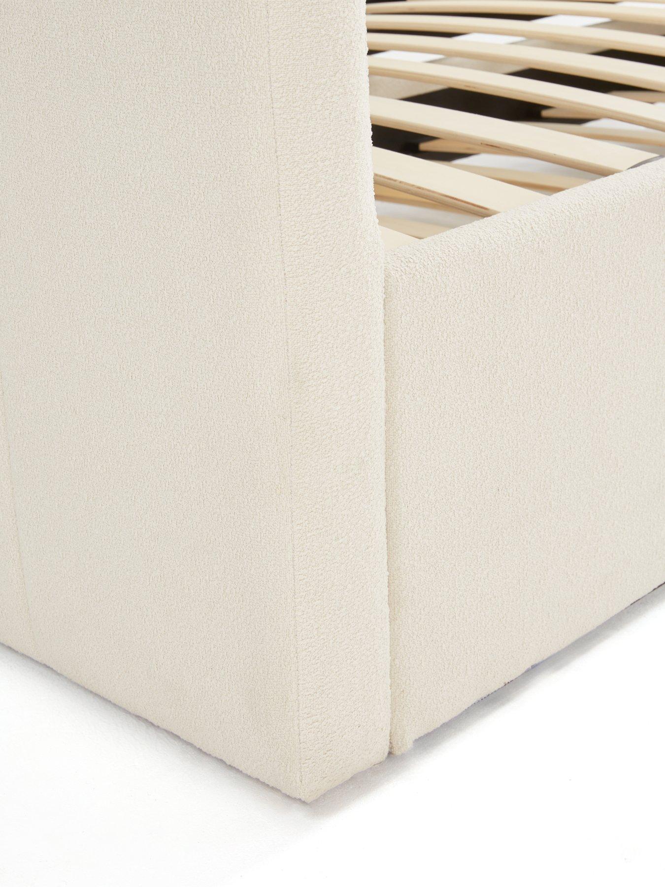 Image 7 of 7 of The Very Collection Floren Boucle Day Bed with Low Level Trundle and Mattress Options (Buy &amp; SAVE!)&nbsp;- FSC&reg; Certified