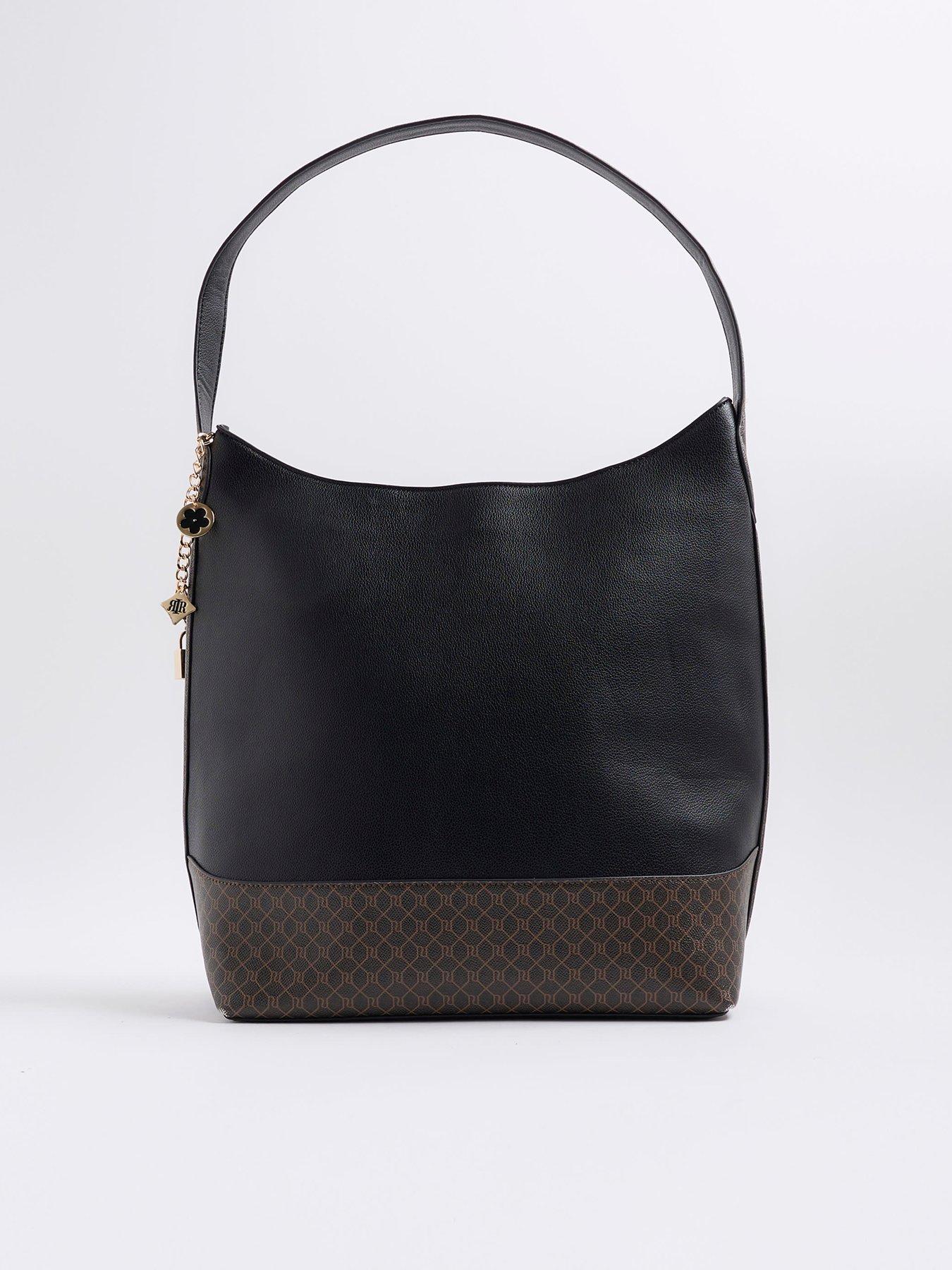 River Island Black Slouch Shoulder Bag Fashion Bags River Island
