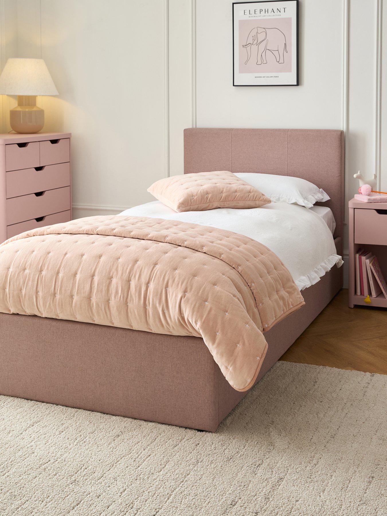 Very Home Riley Lift Up Single Bed with Mattress Options (Buy  &  SAVE!) - FSC® Certified