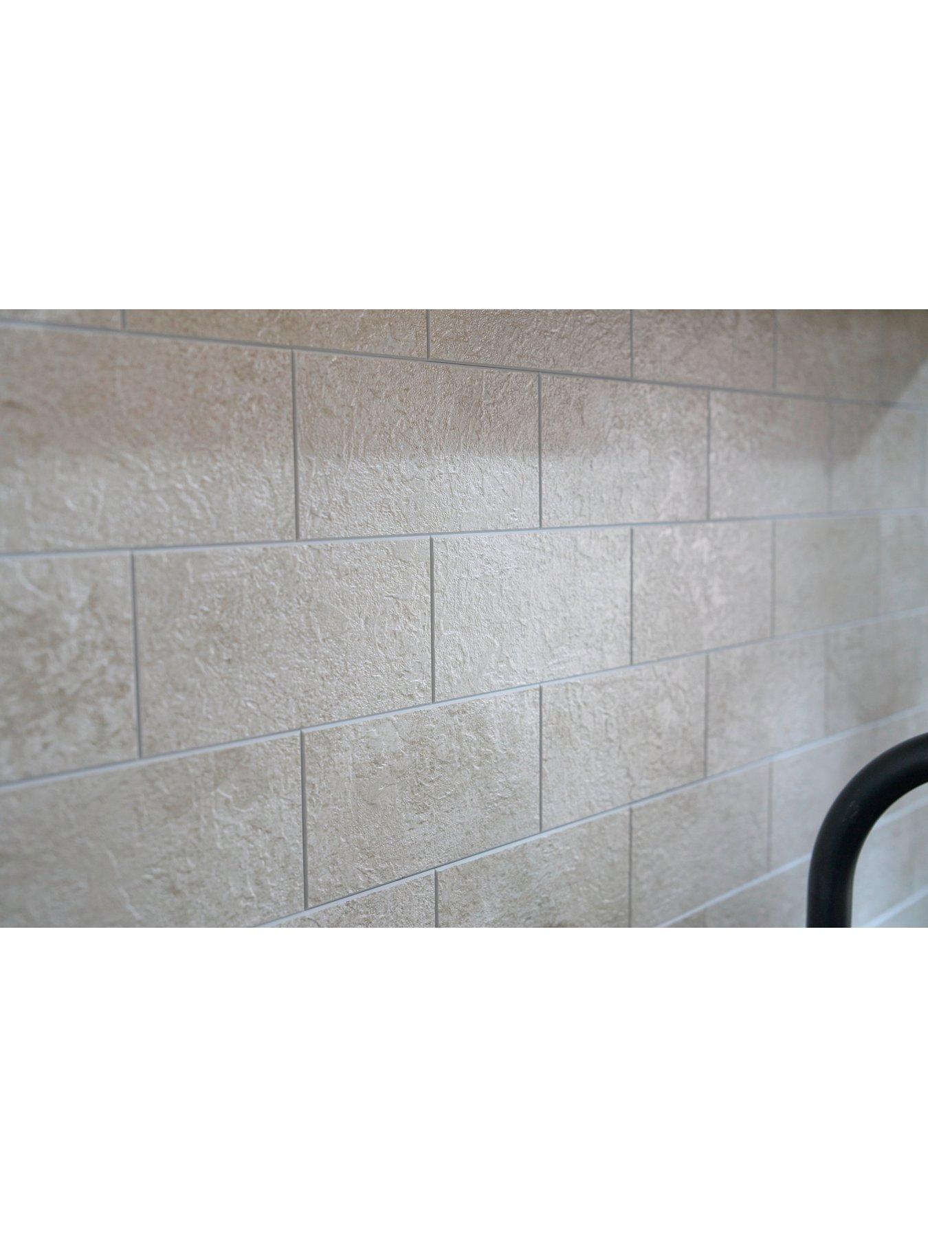 Image 6 of 8 of D-C-Fix Sand Stone Premium Self Adhesive Composite Wall Tiles 30.5cm (w) X 30.5cm (h) X 3mm (d) - 5 Pack