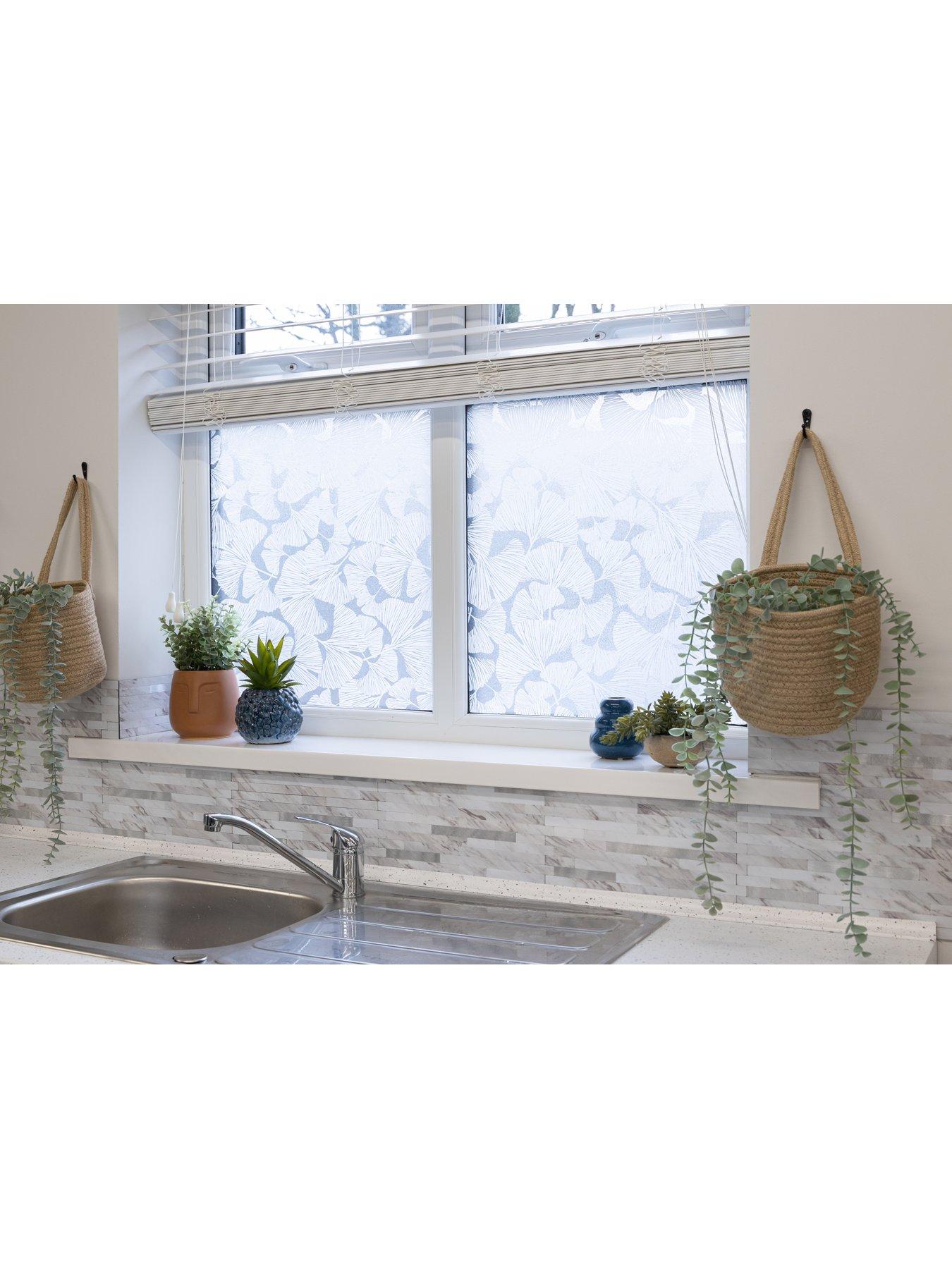 Image 5 of 7 of D-C-Fix Ginkgo&nbsp;Pvc Free Static Cling Vinyl Window Film 67.5cm X 1.5m