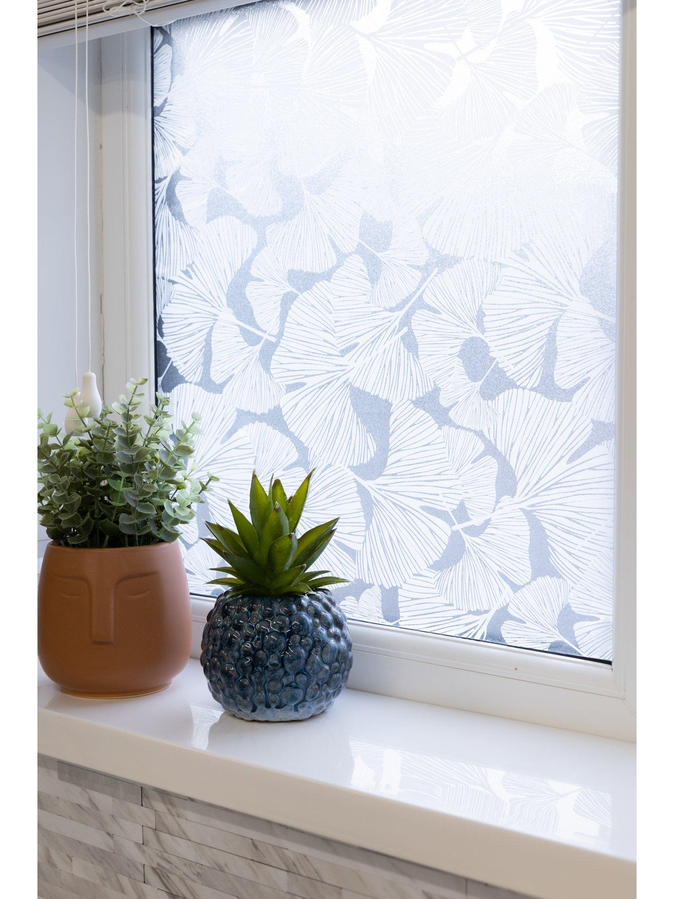 Image 6 of 7 of D-C-Fix Ginkgo&nbsp;Pvc Free Static Cling Vinyl Window Film 67.5cm X 1.5m