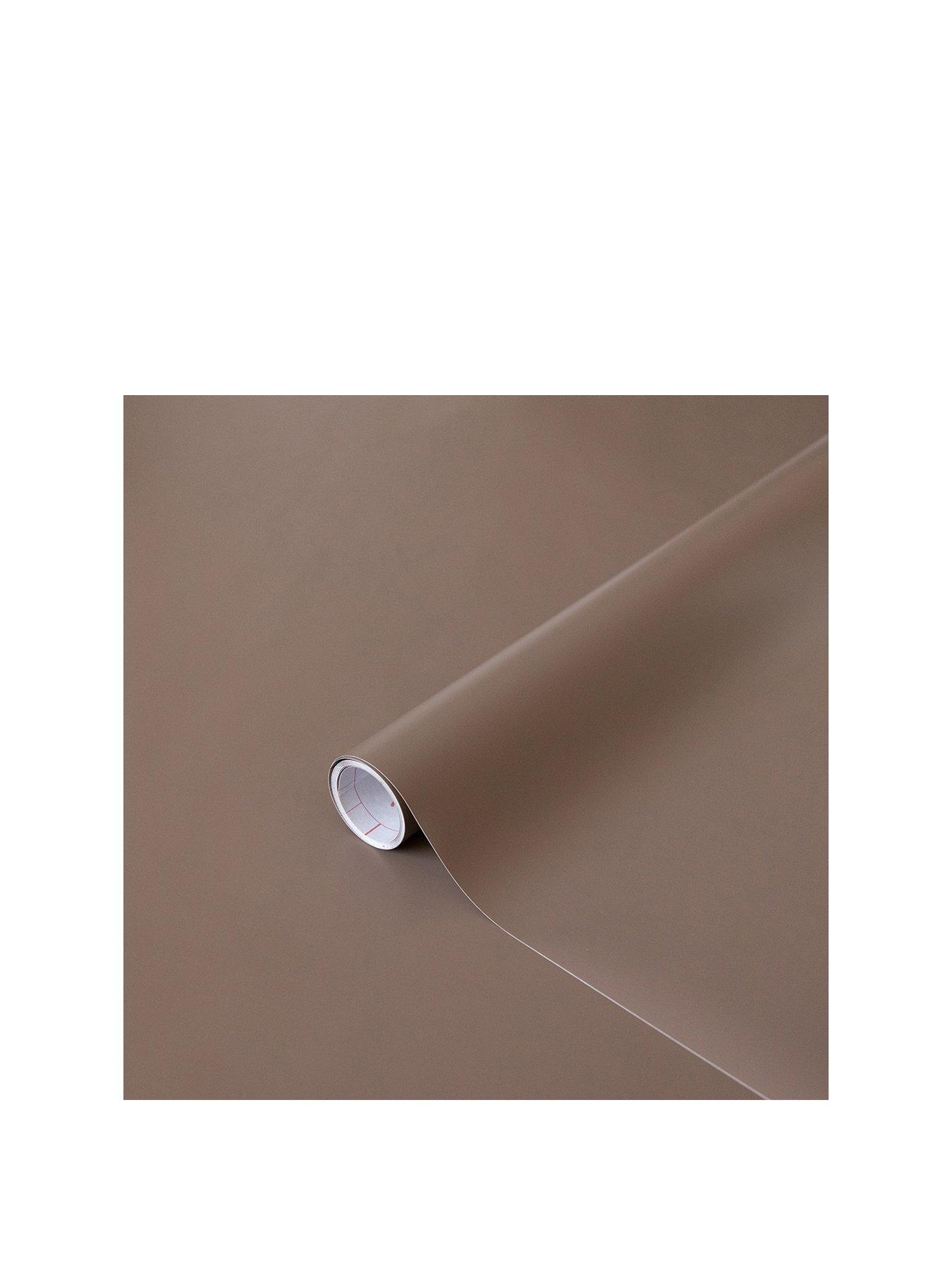 Image 2 of 5 of D-C-Fix Matt Teak Brown Self Adhesive Vinyl Wrap 67.5cm X 2m (3 Rolls)