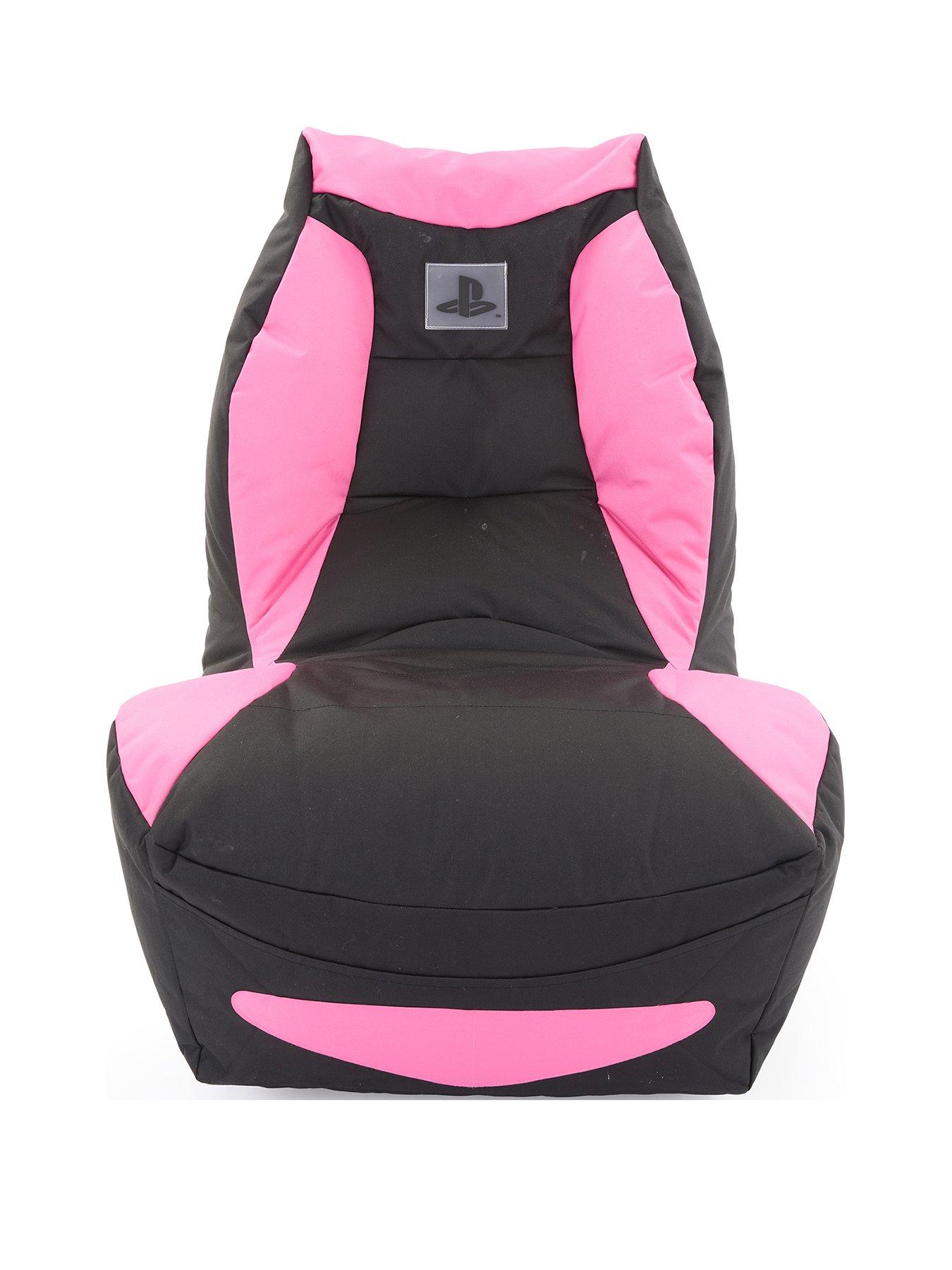 Image 2 of 7 of KAIKOO Teen Gaming Beanbag Chair- Pink