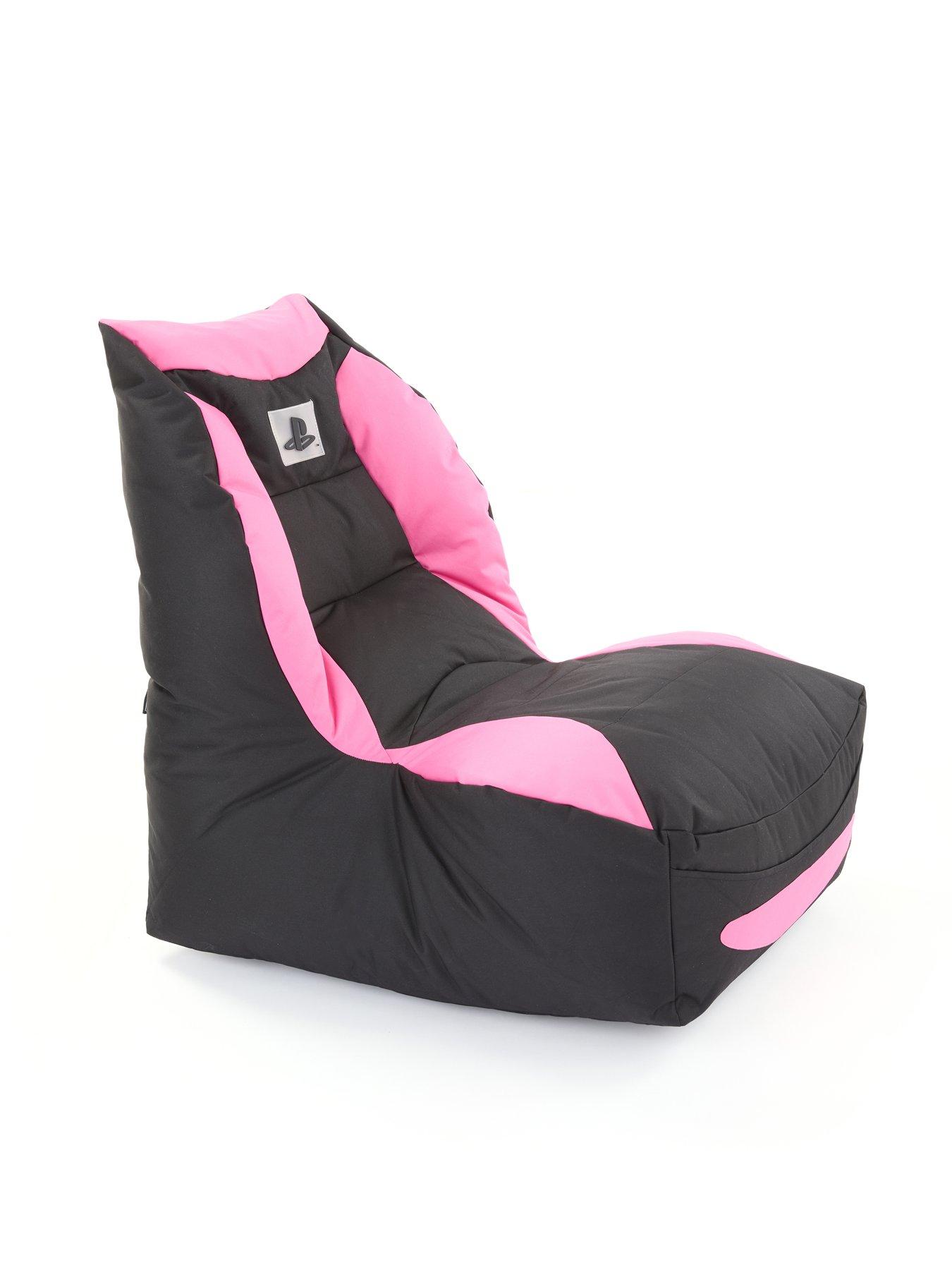 Image 3 of 7 of KAIKOO Teen Gaming Beanbag Chair- Pink