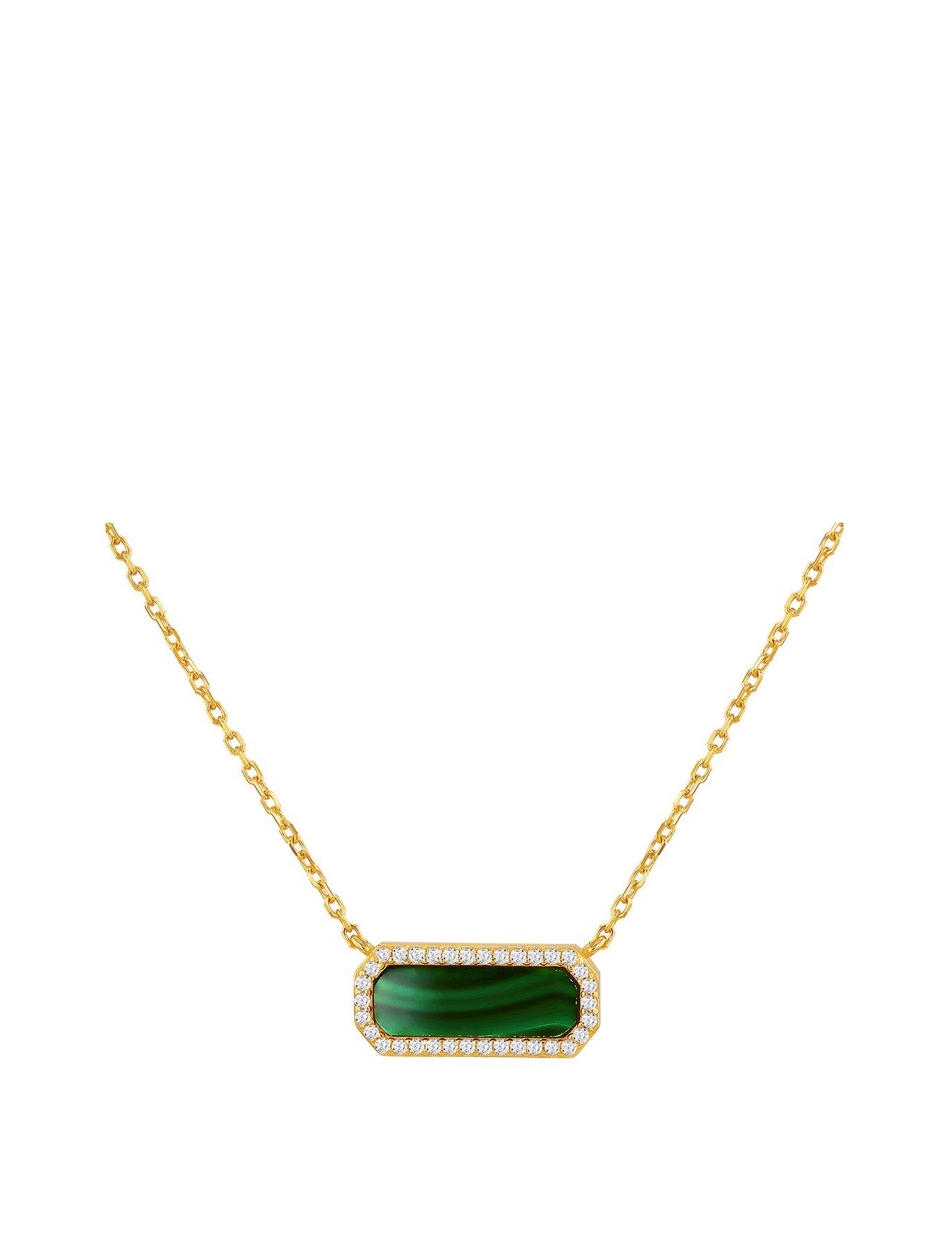 undefined Silver Gpcz Rect Mala  Necklace