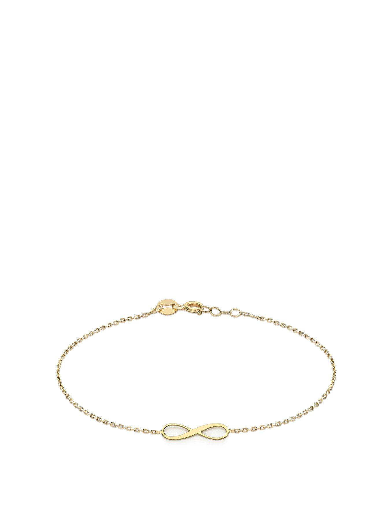 undefined 9ct Infinity Bracelet