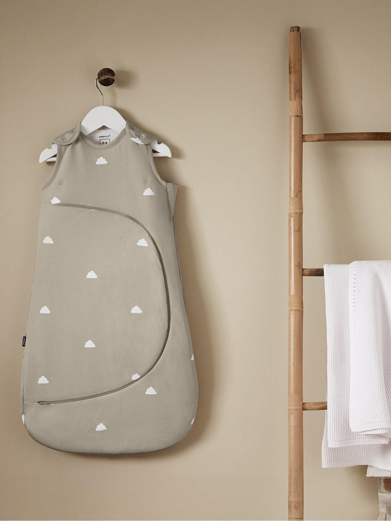 Snuz SnuzPouch 0-6 months, 2.5 Tog - Grey/Cloud